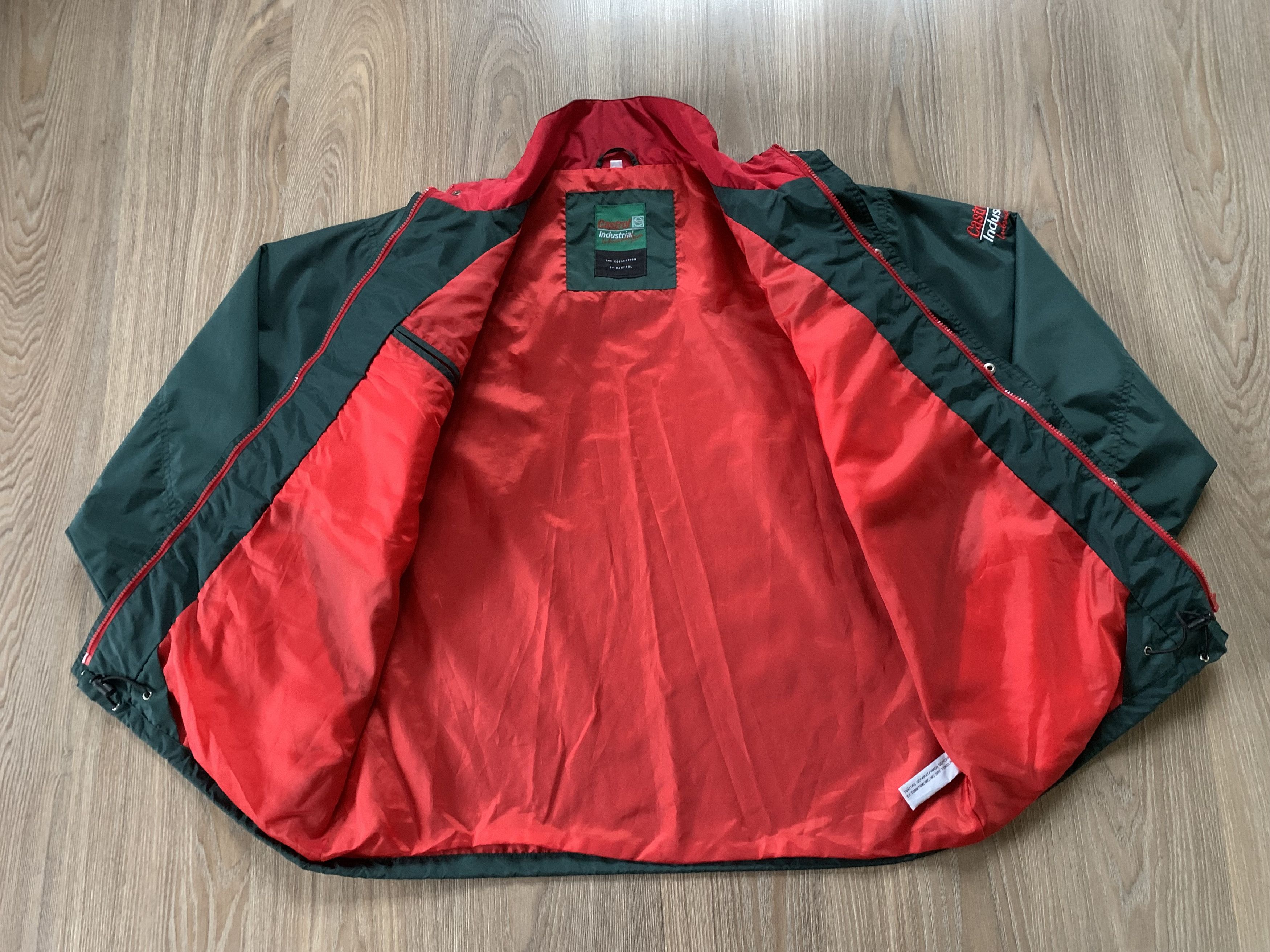 Japanese Brand × Vintage Vintage Castrol Industrial Lubricants Team Jacket Size US L / EU 52-54 / 3 - 4 Thumbnail