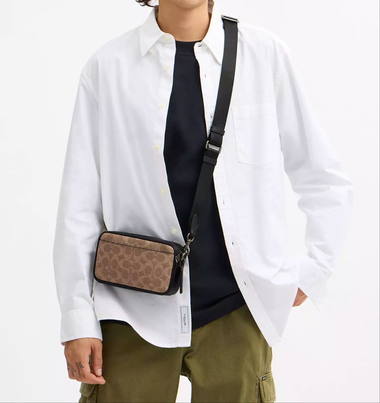 Coach Jayden Crossbody Bag In Signature Canvas CBK21 Size ONE SIZE - 7 Thumbnail