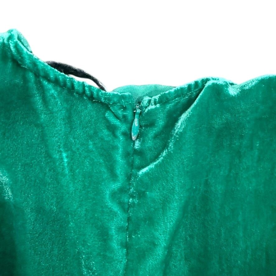 RHODE RHODE Mini Velvet Pia Dress in Green, Size US 0 | Grailed
