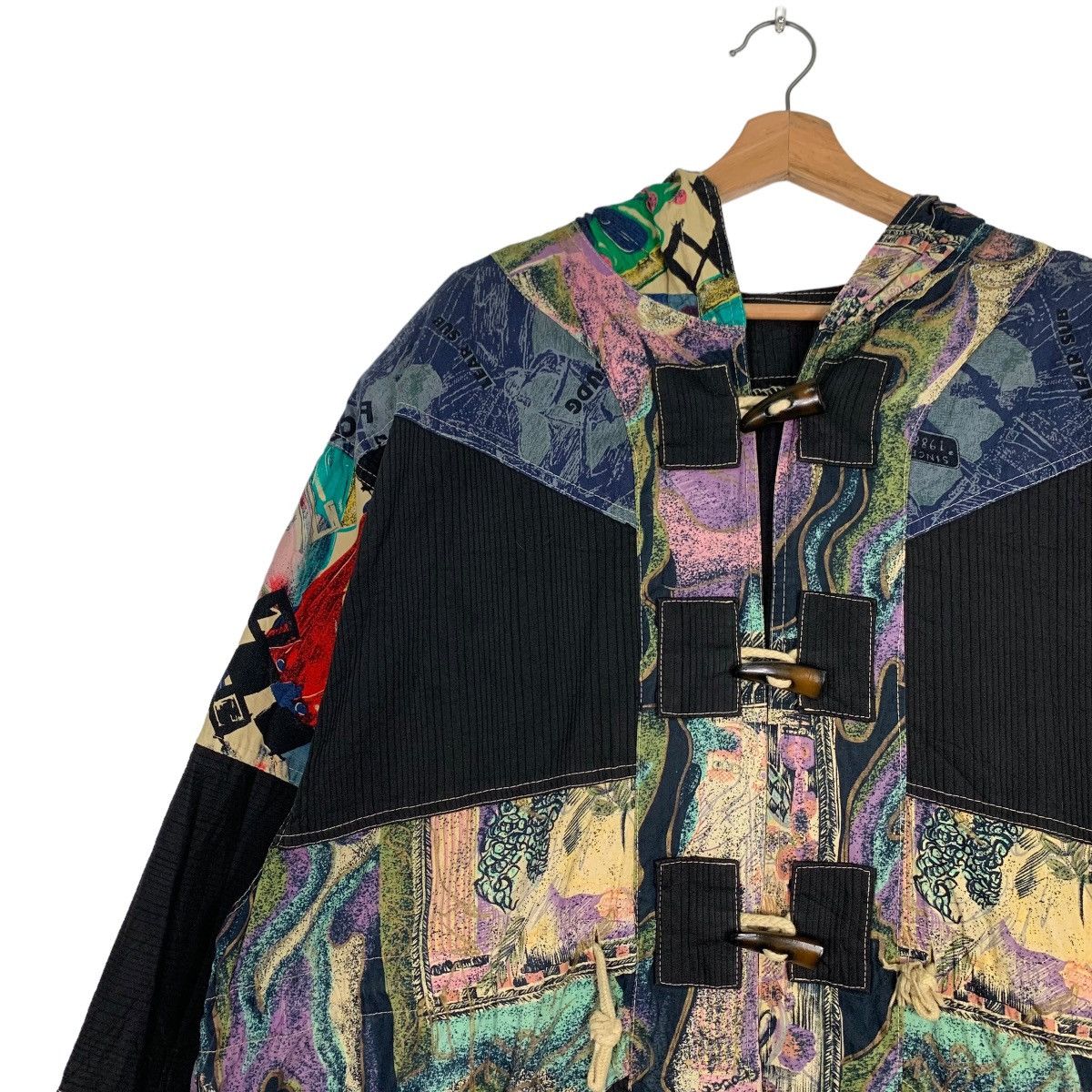 Vintage Unbrand Nice Design Duffle Coat Jacket #0457-C21 Size US M / EU 48-50 / 2 - 6 Thumbnail
