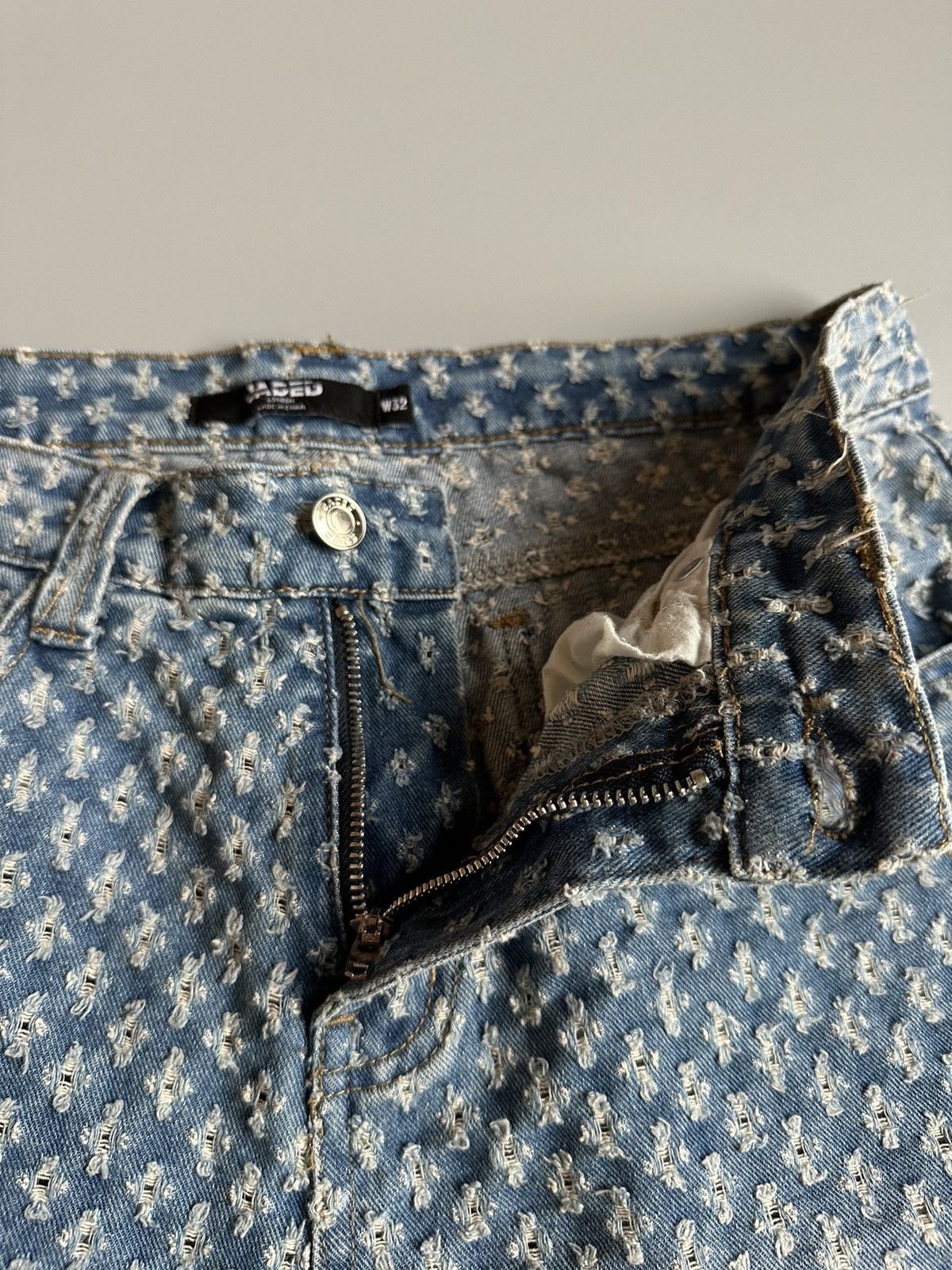 Jaded London Distressed Jaded London Hole Denim Jeans Blue Size 32 Size US 32 / EU 48 - 10 Thumbnail