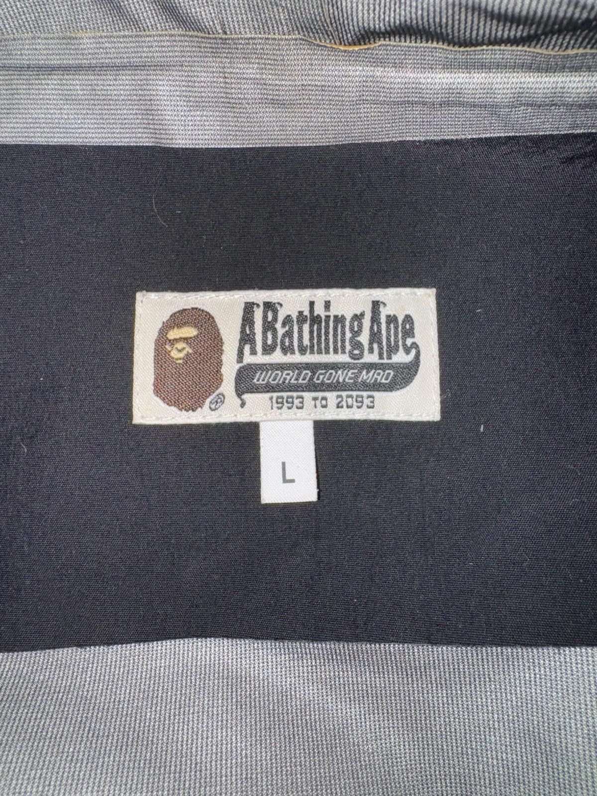 Other A BATHING APE Bape Rainproof Jacket Black Gray Nylon L Used Size US L / EU 52-54 / 3 - 3 Thumbnail