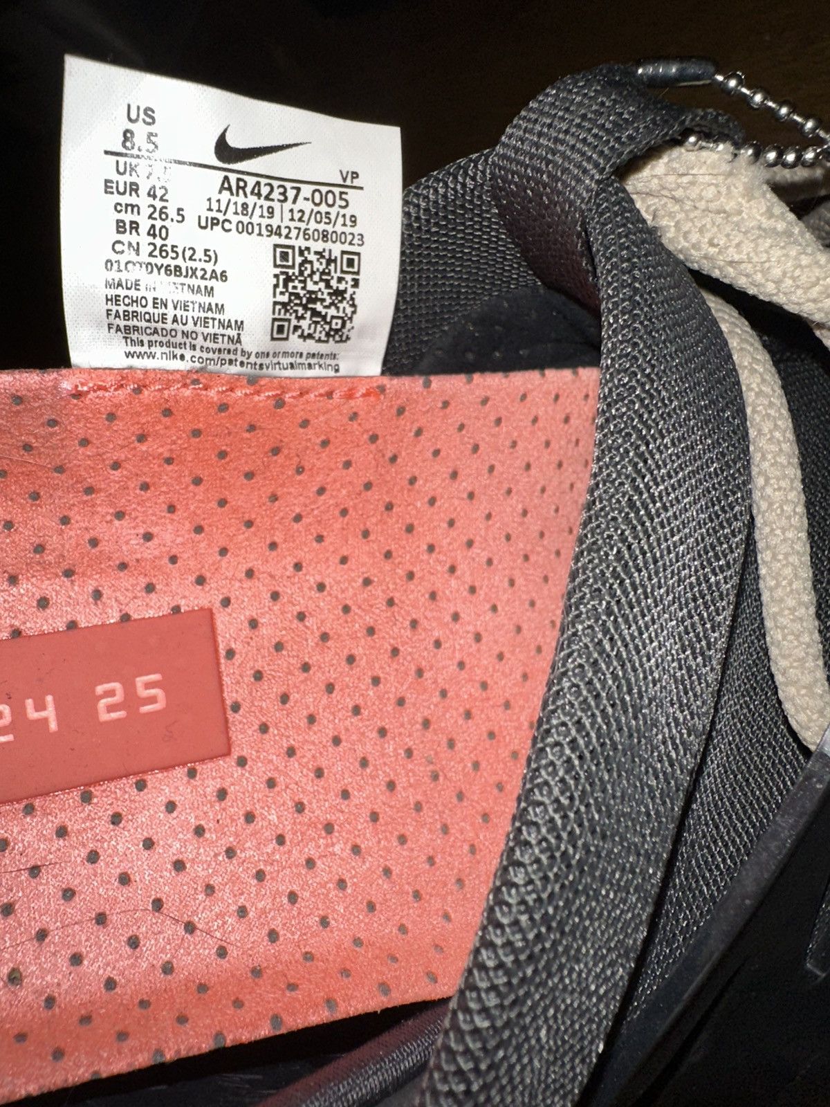 Fear of God × Nike fear of god 1 Size US 8.5 / EU 41-42 - 1 Thumbnail