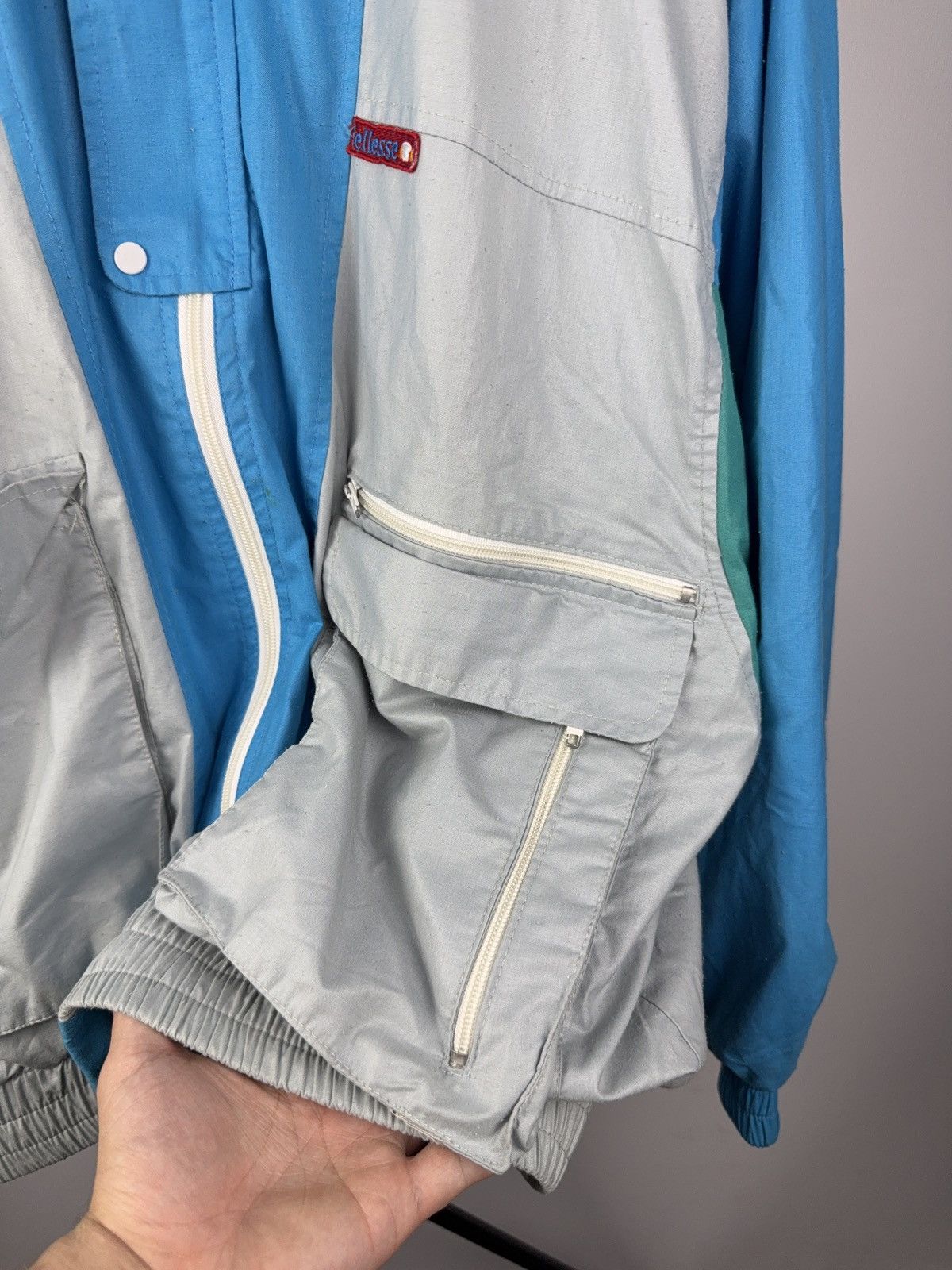 Ellesse Vintage 80s Rare Retro Ellesse Made in Italy jacket Size US L / EU 52-54 / 3 - 5 Thumbnail