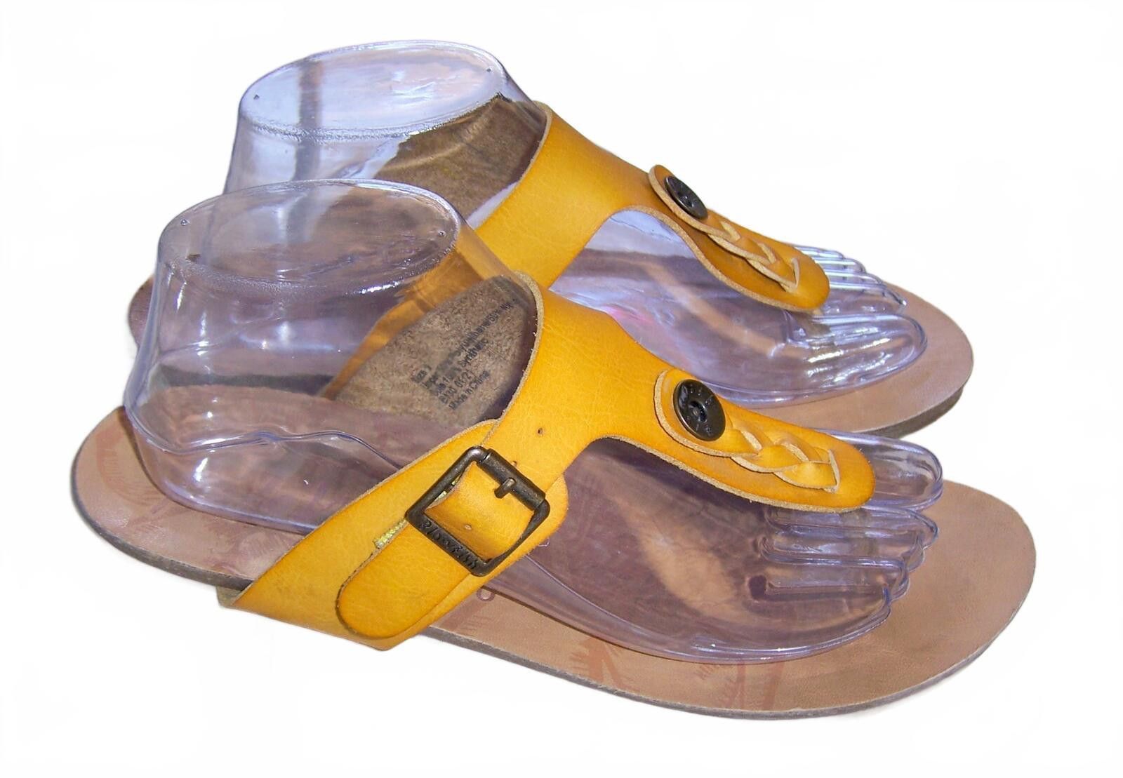 Other Women's Blowfish Malibu Barro Mustard Yellow Sandals - US 9 Size US 9 / IT 39 - 3 Thumbnail