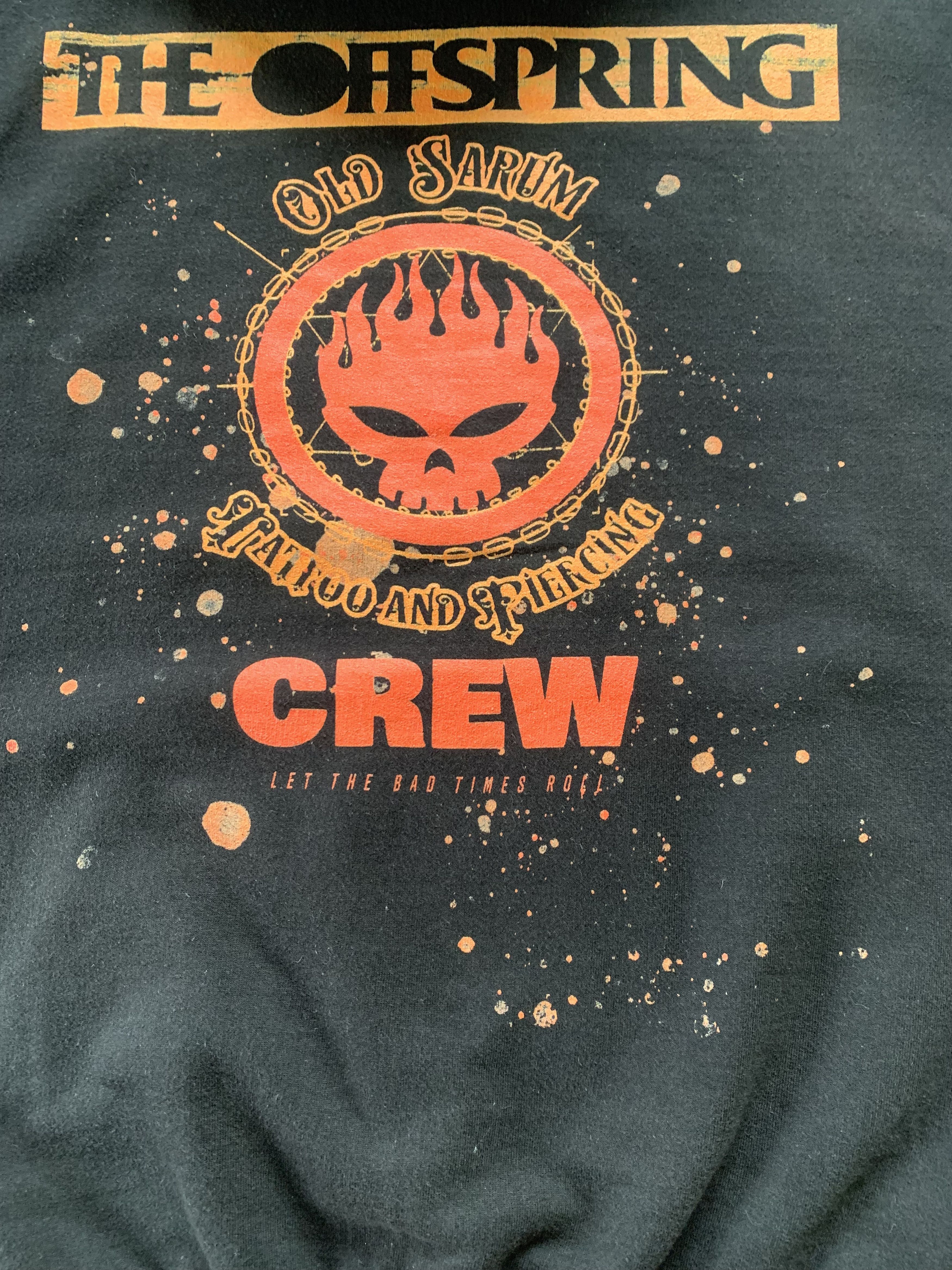 Band Tees The Offspring “Old Sorum Tattoo & Piercing Crew” Hoodie Size US XL / EU 56 / 4 - 5 Thumbnail