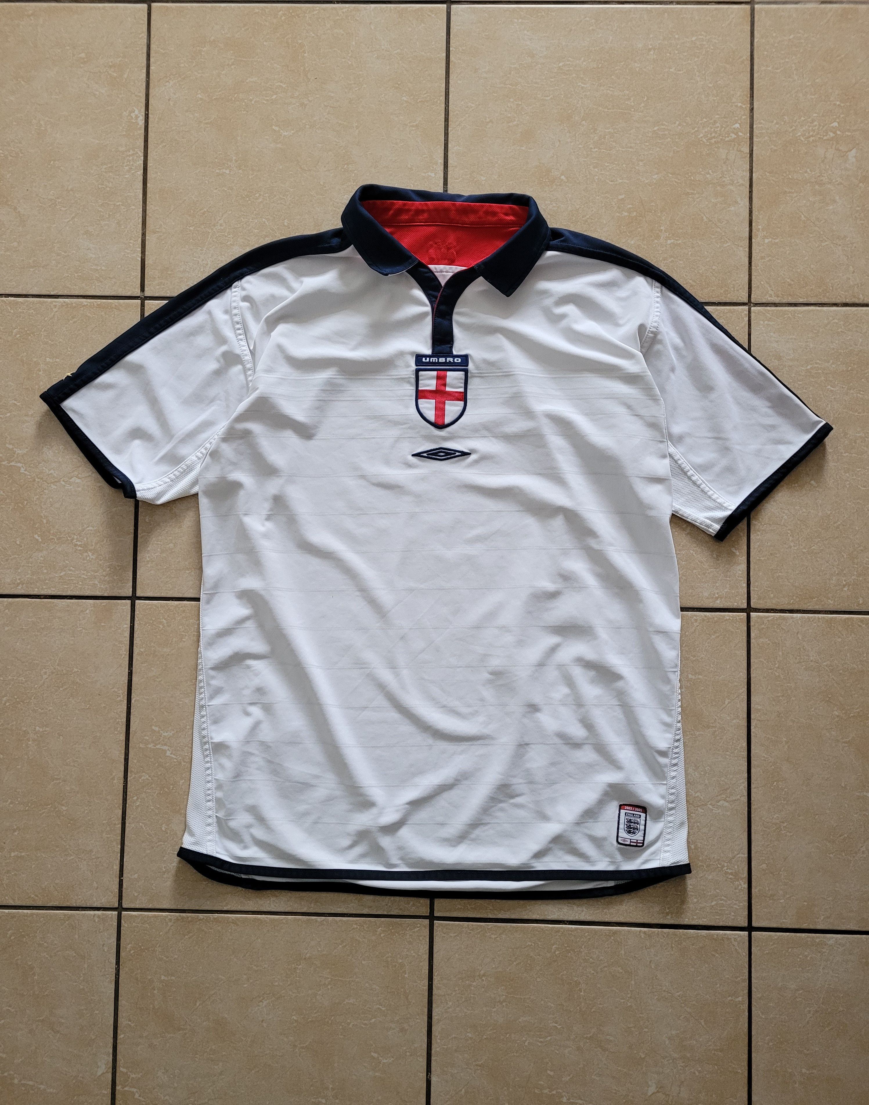 【UMBRO】England 2003 GameShirt reversible UMBRO】England 2003 GameShirt reversible UMBRO】England 2003
