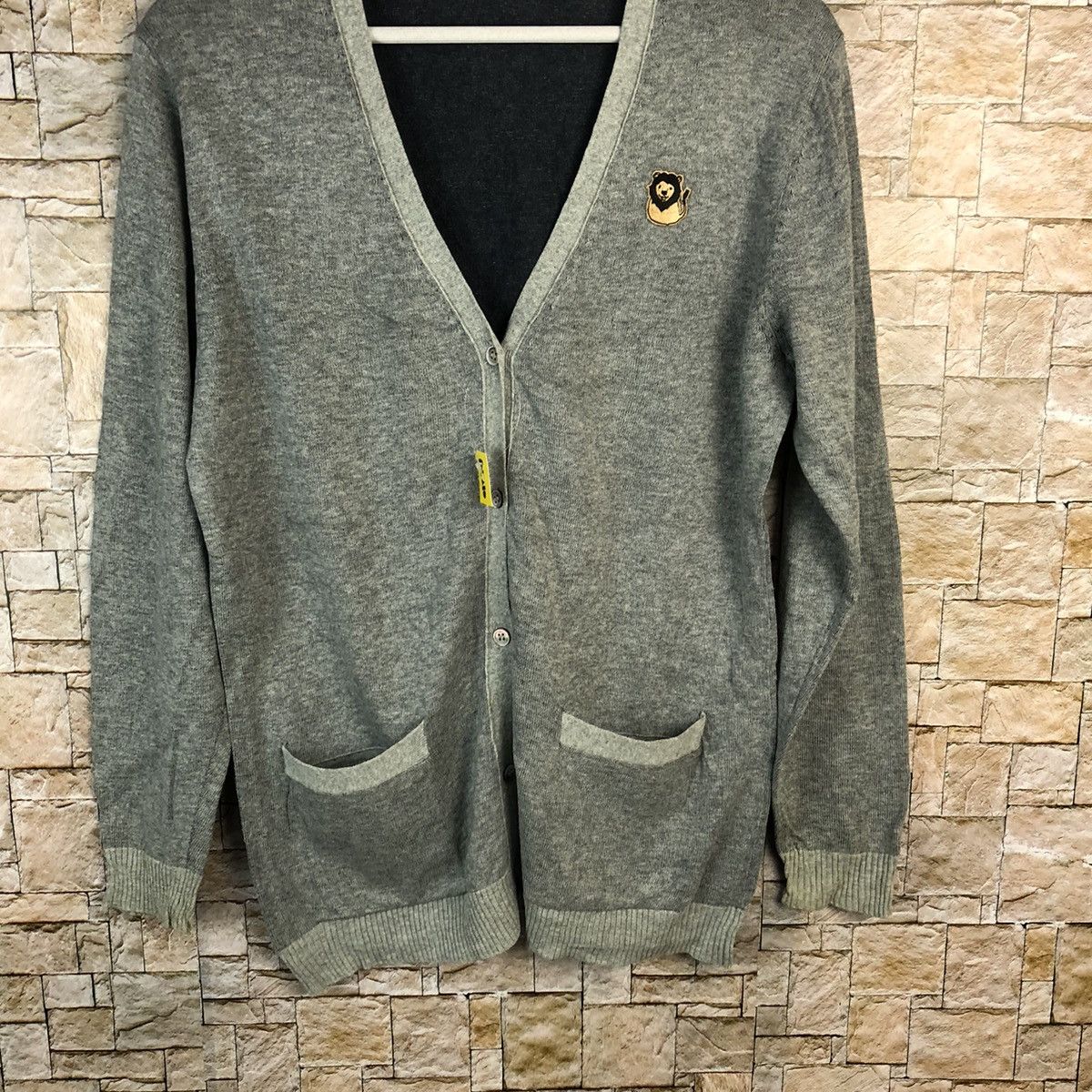 Homespun Knitwear × Japanese Brand Japanese Brand Grey Cardigan Knitwear #A1210 Size US M / EU 48-50 / 2 - 3 Thumbnail