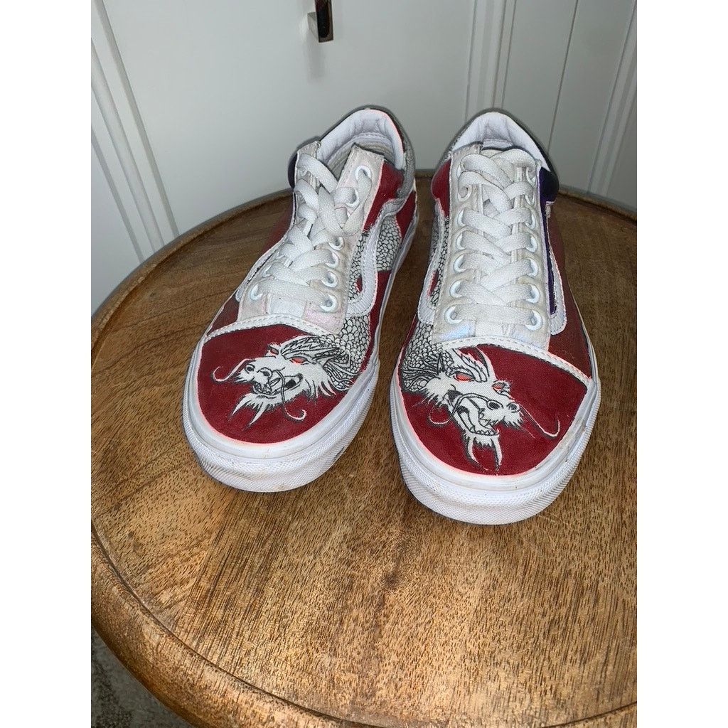 Vans Vans Dragon Design Sneakers Multicolor Unisex Size 6.5/8 Size US 6.5 / EU 39-40 - 2 Thumbnail
