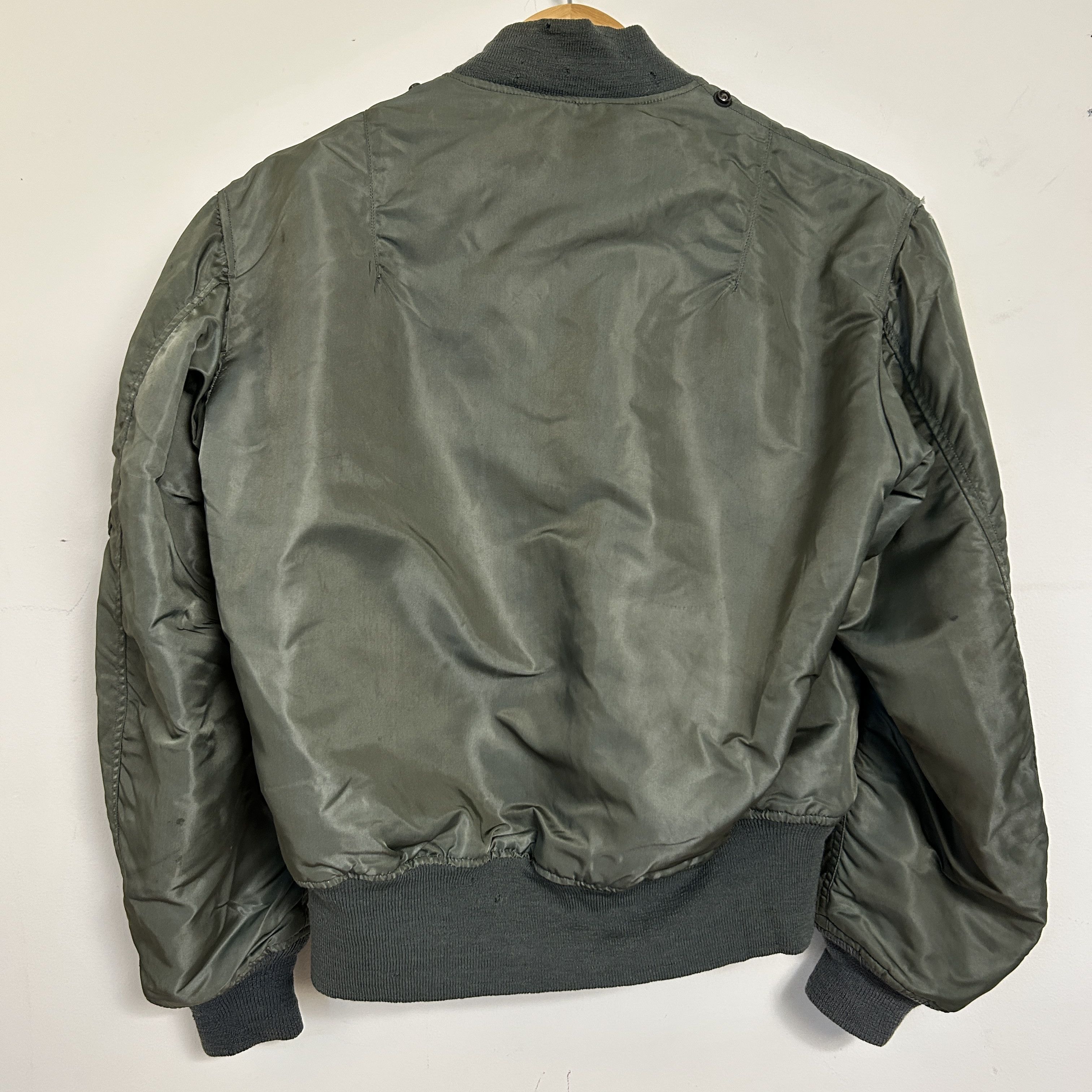 Alpha Industries 1964 Alpha L-2B USAF Flight Jacket Crown Zip L Size US M / EU 48-50 / 2 - 2 Thumbnail