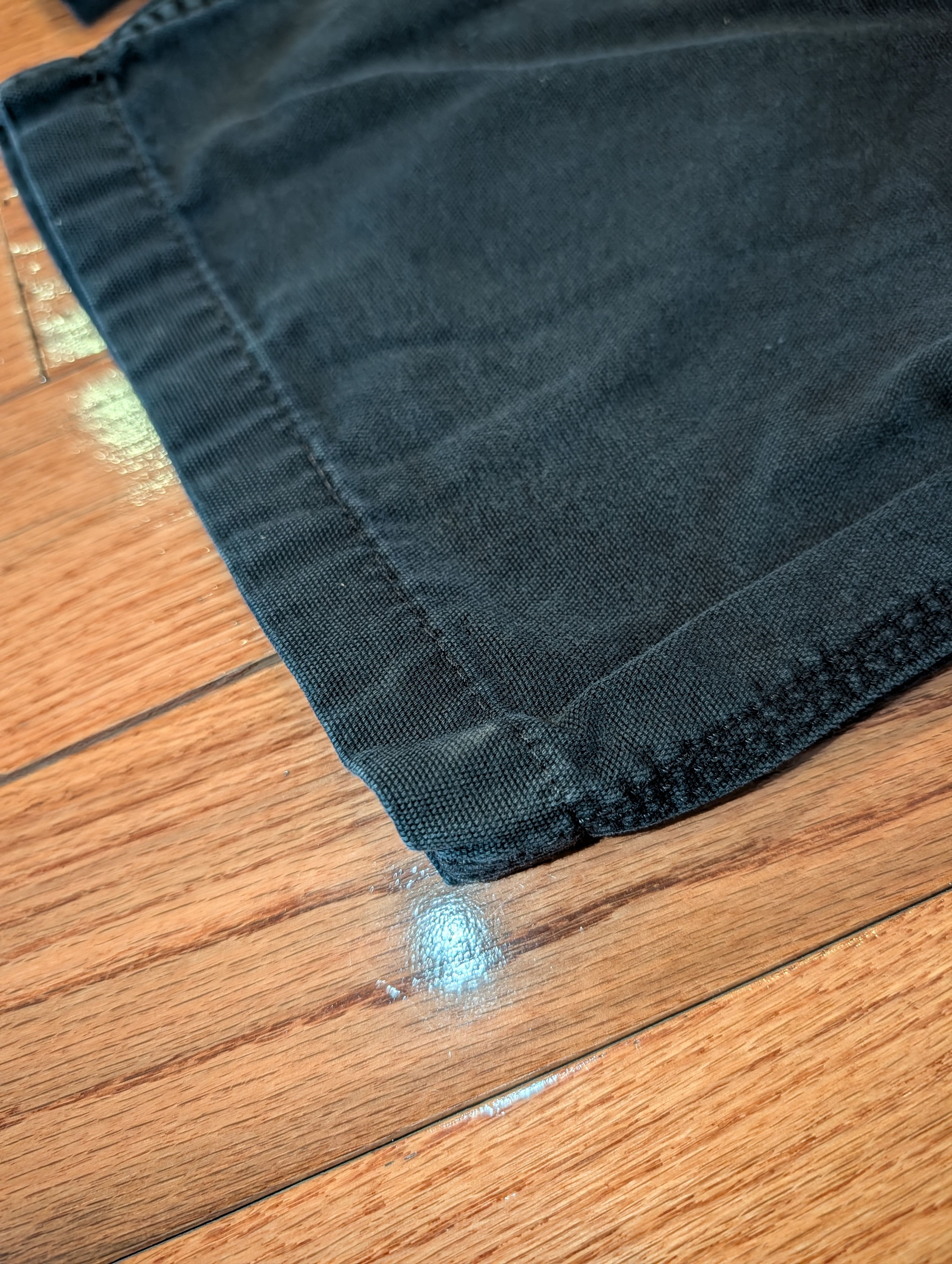 Carhartt Vtg Carhartt Relaxed Fit Work Pants Black 38x32 (M: 39x31) Size US 38 / EU 54 - 6 Thumbnail