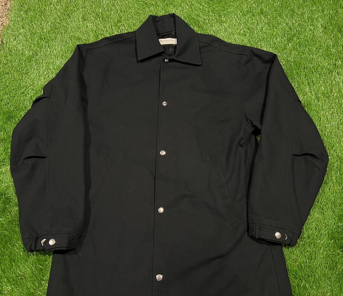 Mr. Completely Mr Completely Black Duck Canvas Duster Trench Coat Jacket Size US S / EU 44-46 / 1 - 5 Thumbnail