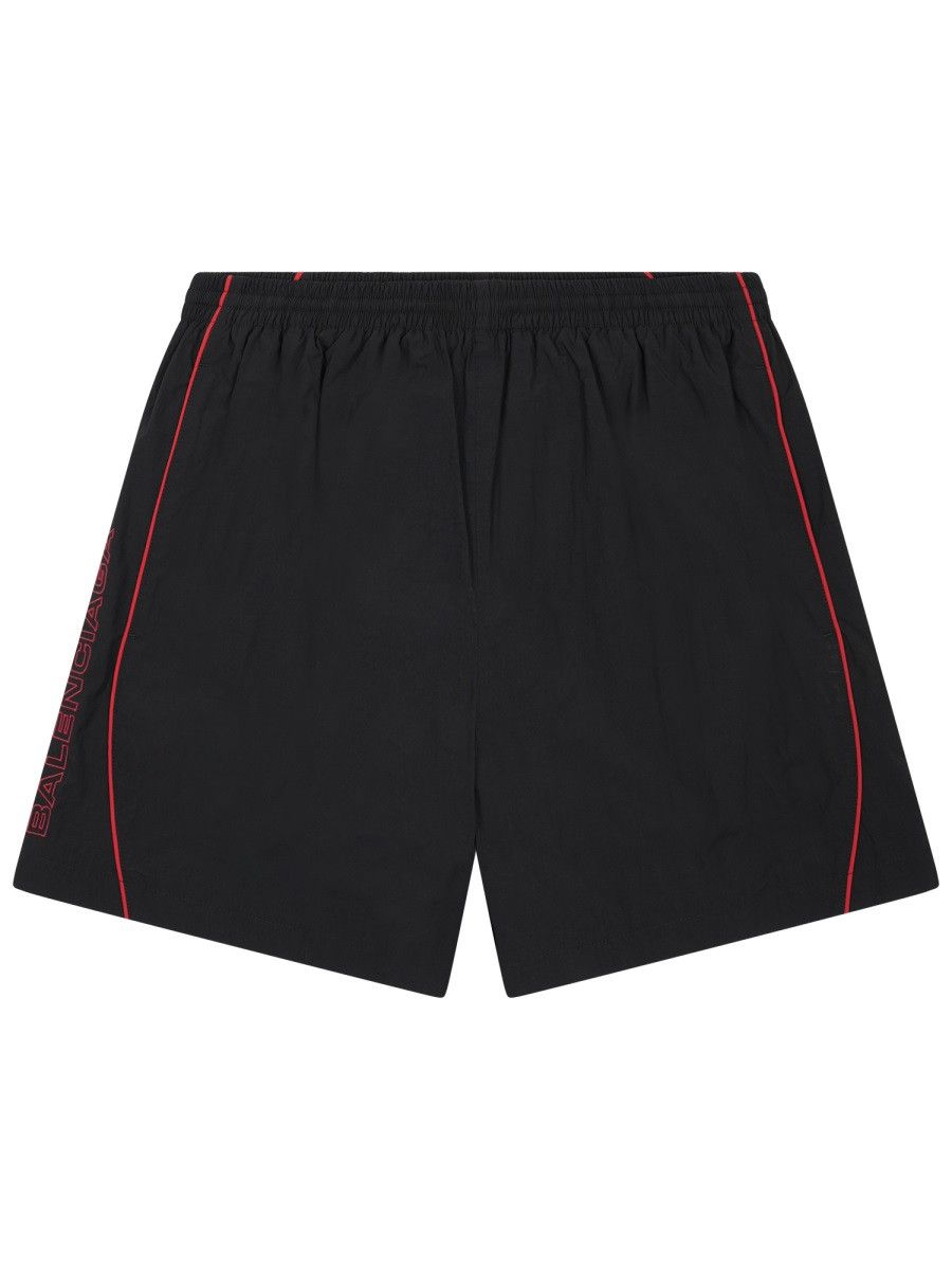 Balenciaga BALENCIAGA SPORTS SHORTS - BLACK Size US 30 / EU 46 - 1 Thumbnail