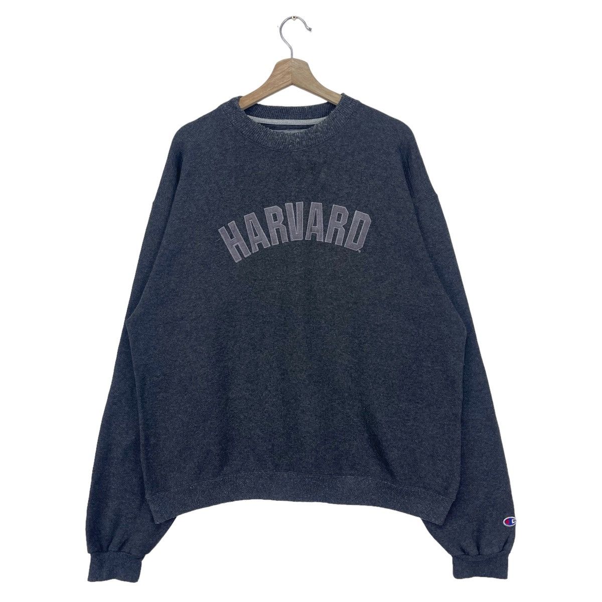 Champion × Vintage Vintage Harvard University Champion Sweatshirt Size US XL / EU 56 / 4 - 1 Thumbnail