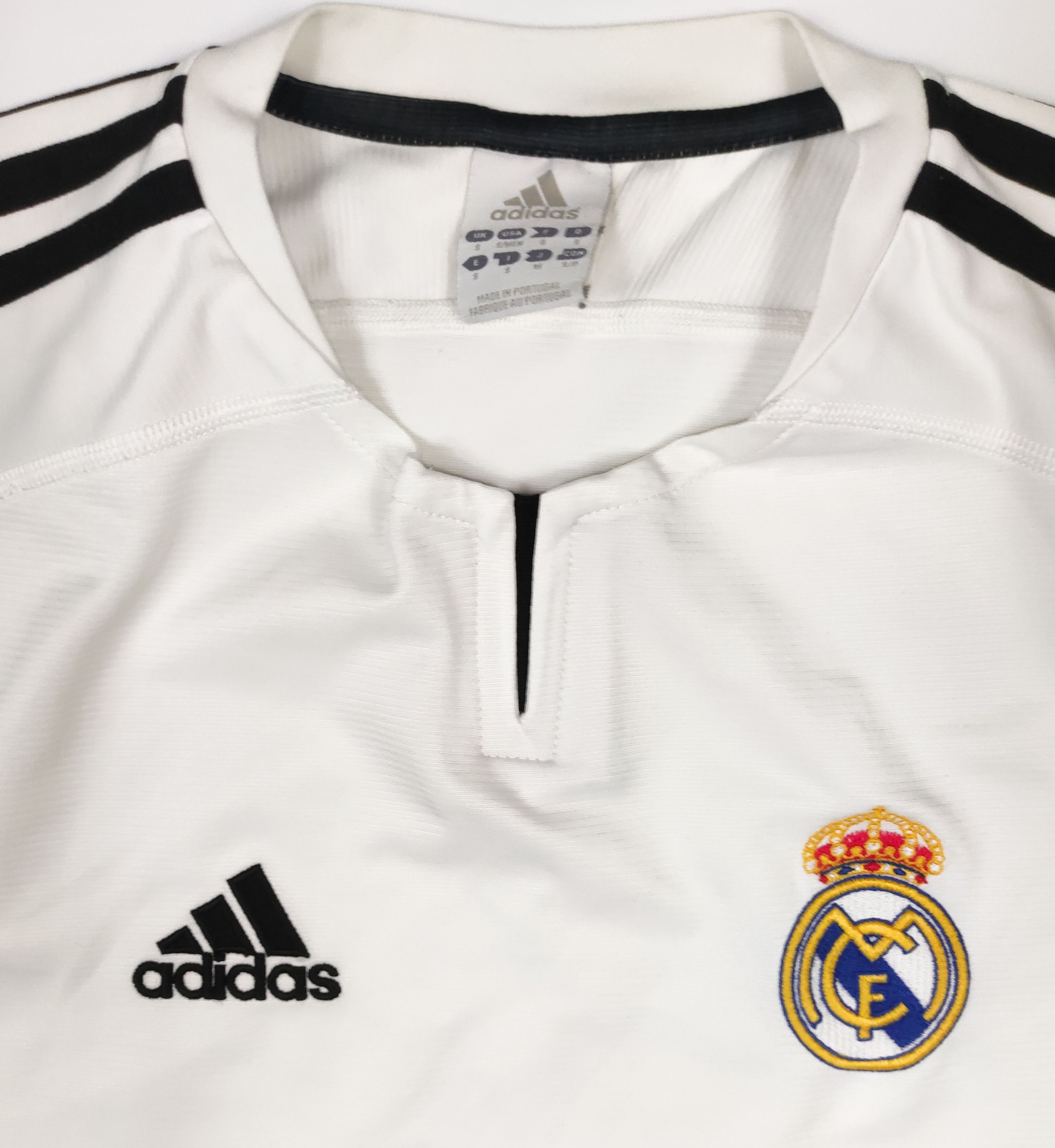 Adidas Real Madrid 20043 2004 Home Adidas Shirt Vintage Trikot Size US S / EU 44-46 / 1 - 3 Thumbnail