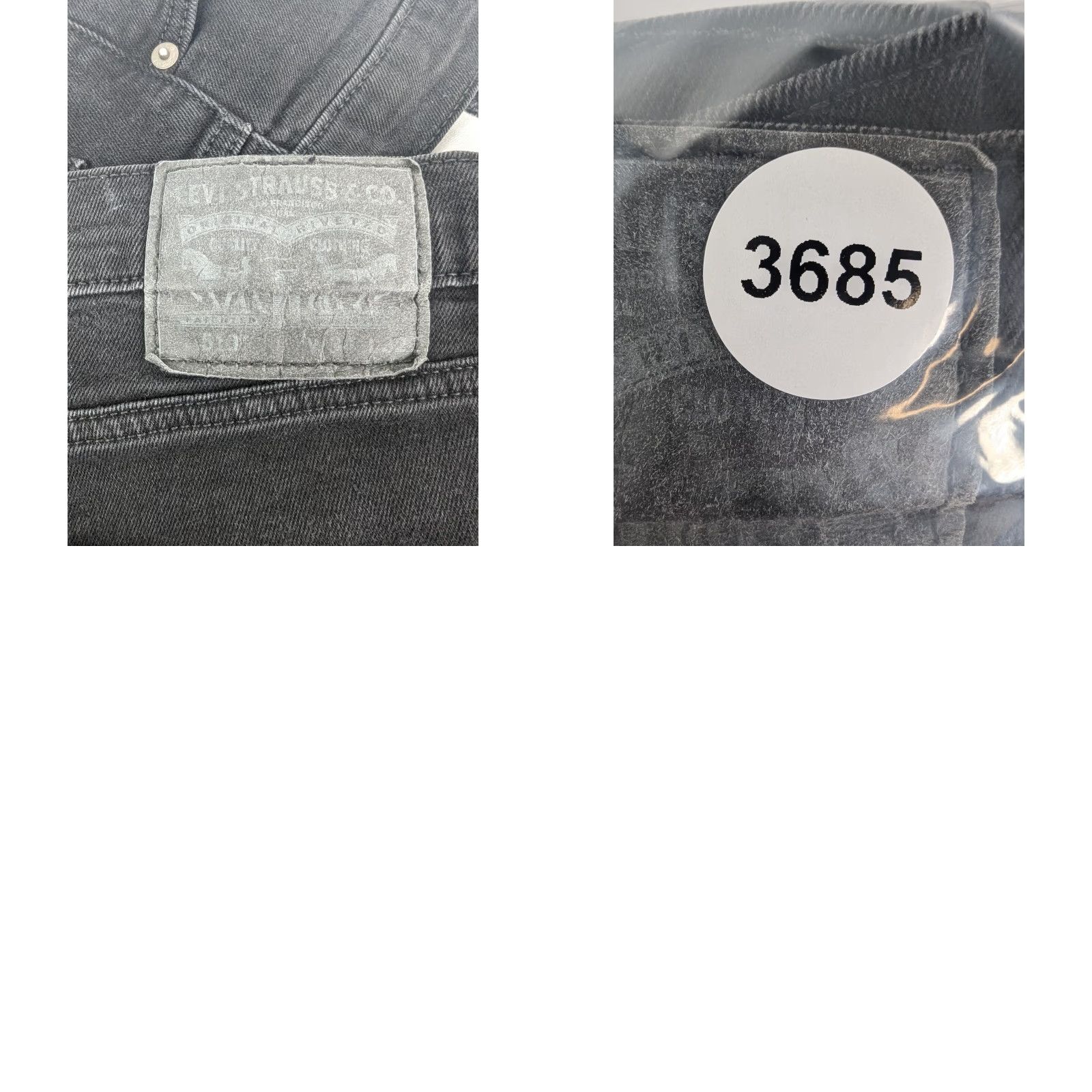 Levi's Levi's 510 Jeans Men's 33x29 Black Slim Stretch Denim Pants Size US 33 - 9 Thumbnail