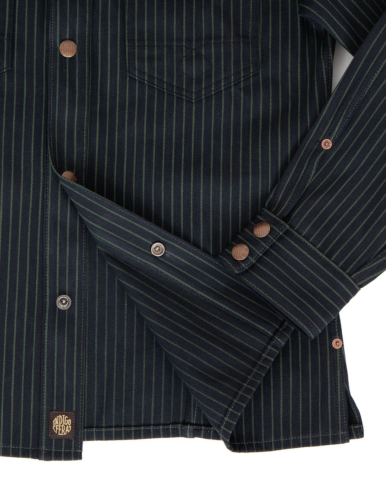 Designer × Indigofera Indigofera Copeland Jacket - Viridescent Stripe Size US M / EU 48-50 / 2 - 4 Thumbnail