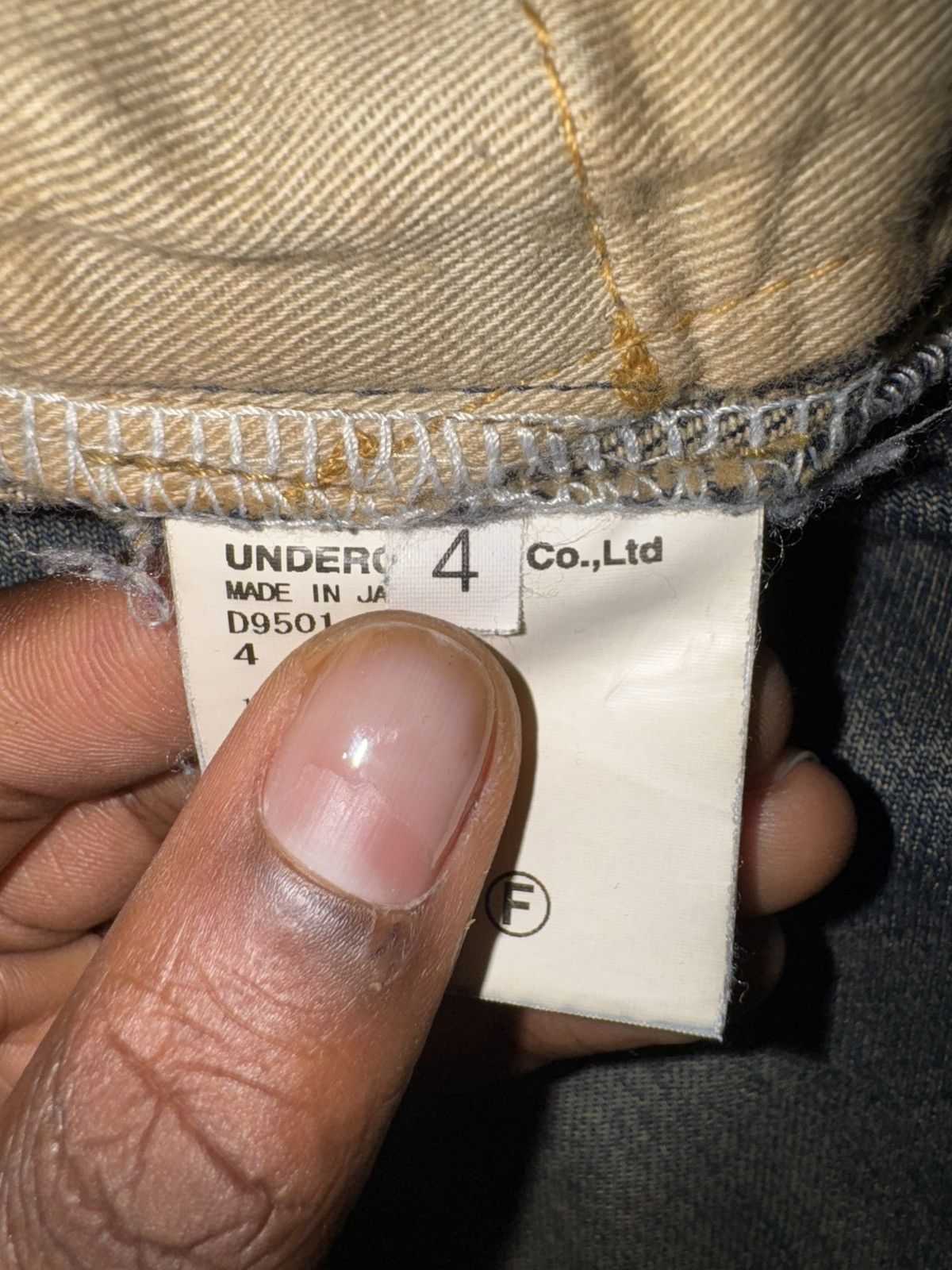 Undercover Undercover 68 Yellow Yarn Size US 34 / EU 50 - 5 Thumbnail