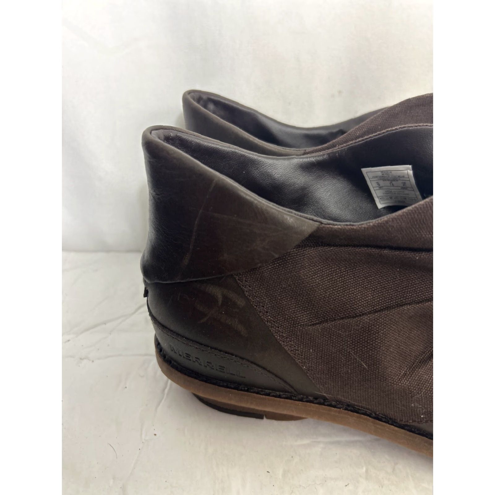 Merrell Merrell Adaline Bluff Bracken Ankle Boots Women Brown Leather 10 Boots Outdoor Casual Workwear Flat Heel Pull On 10 Size US 10 / IT 40 - 4 Thumbnail