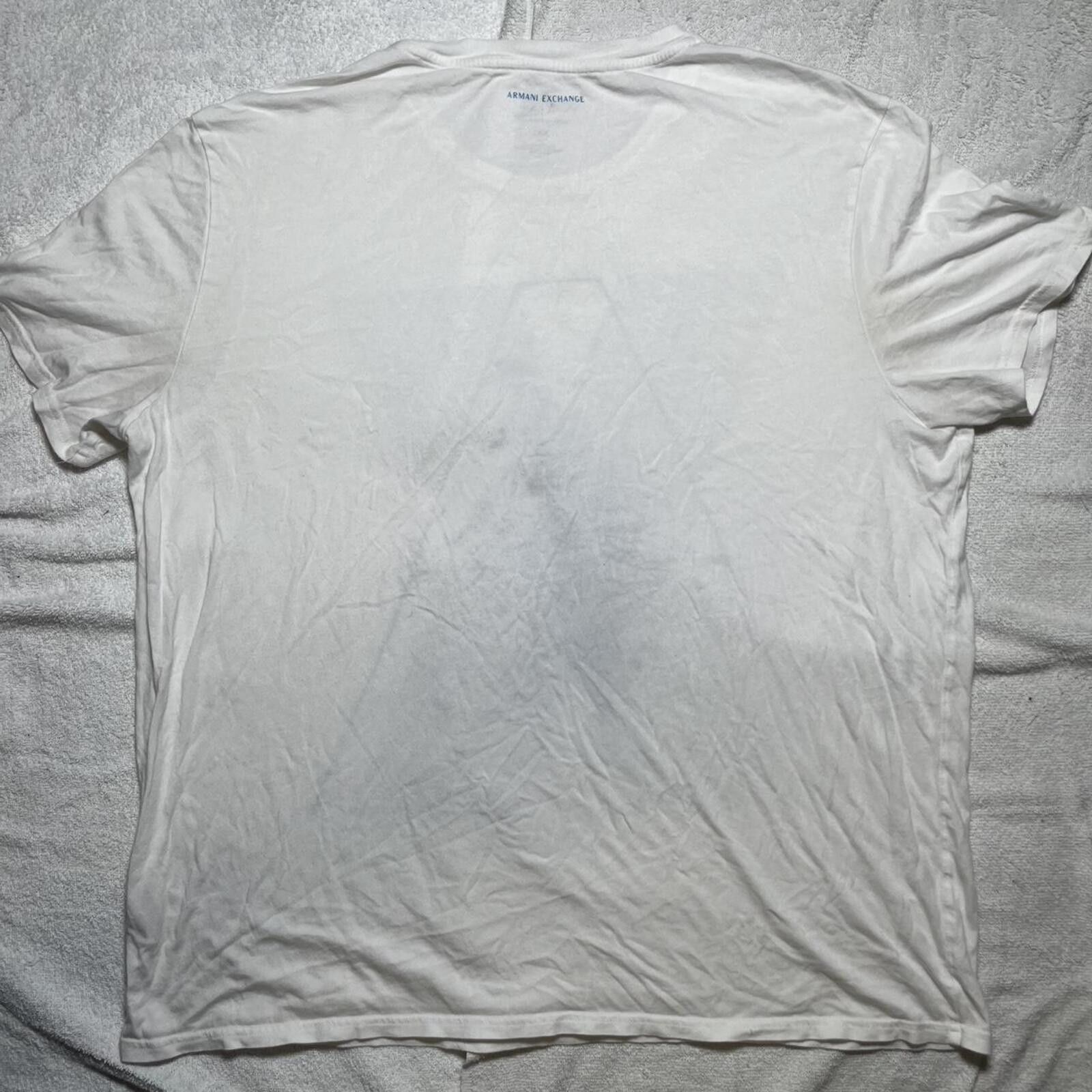 Armani Exchange Armani Exchange Paint Splatter Graphic Logo T-Shirt Size XXL Size US XXL / EU 58 / 5 - 2 Thumbnail