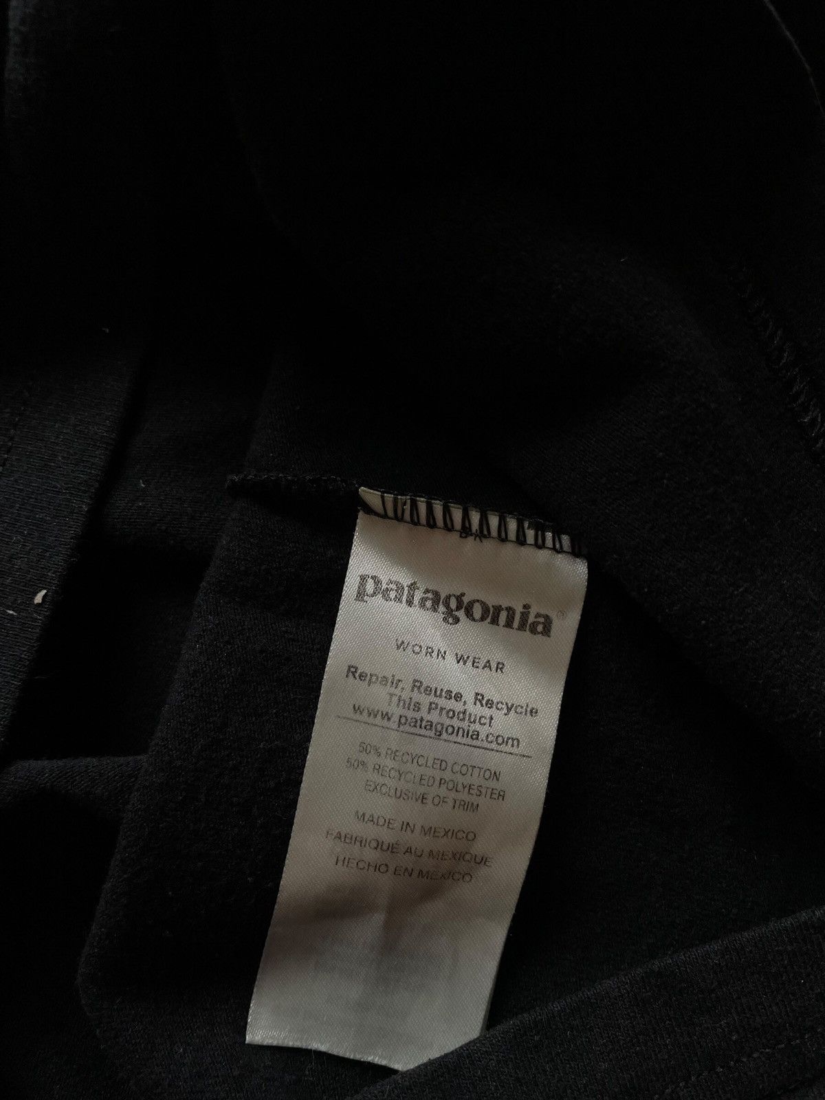 Patagonia × Vintage PATAGONIA BIG LOGO SWEATSHIRT RECYCLED Long Sleeve tee y2k Size US M / EU 48-50 / 2 - 4 Thumbnail