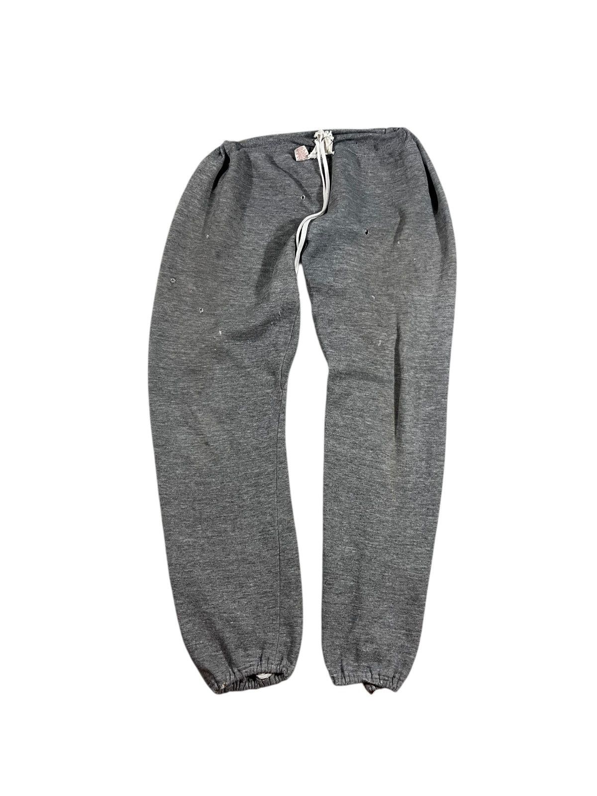 Russell Athletic Vintage 70s Russell Athletic Heather Gray Sweatpants Size US 36 / EU 52 - 1 Thumbnail