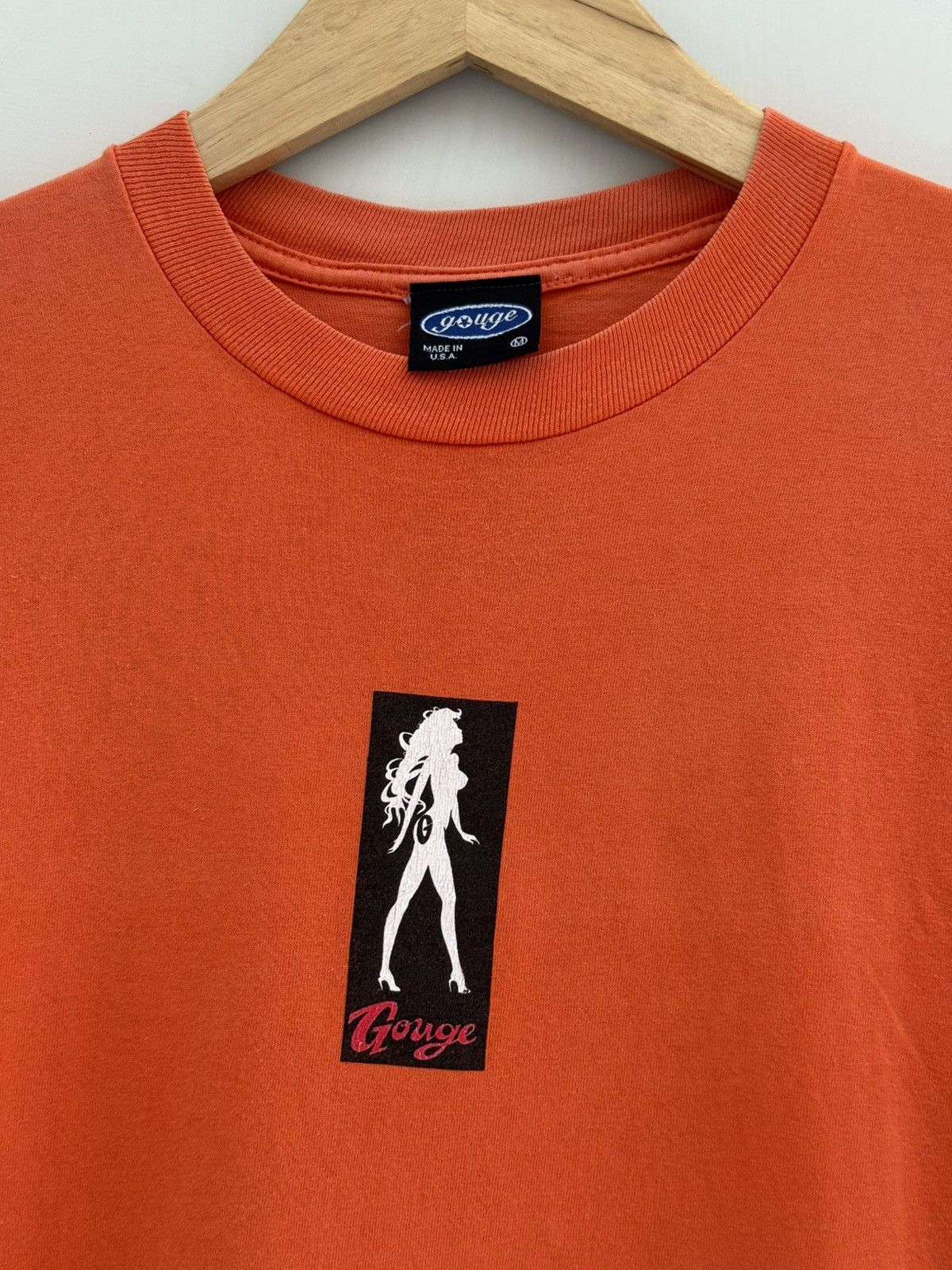 Vintage Gouge Skateboards Girl ArtWork