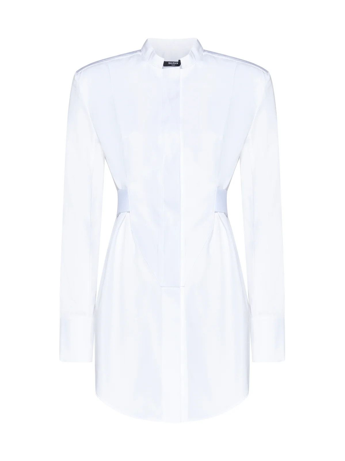 o1s1rm0624 Popeline Long Sleeved Shirt in White