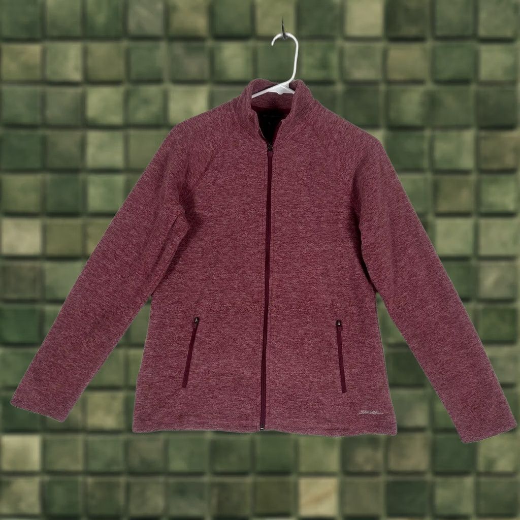 Eddie Bauer Eddie Bauer Womens Small Red Plaid FLAWED Jacket Size S / US 4 / IT 40 - 1 Thumbnail