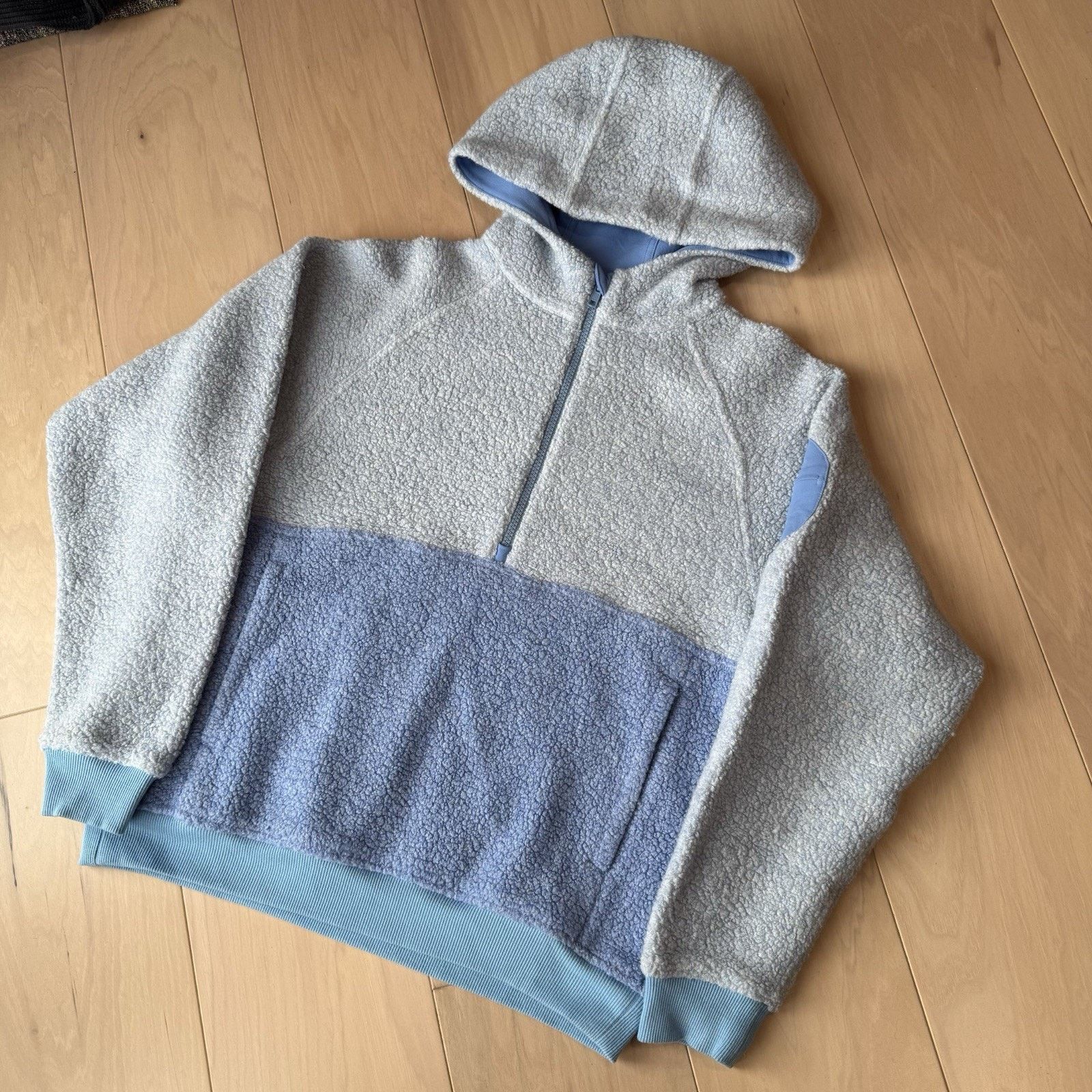 Outdoor Voices Outdoor Voices Megafleece 1/2 Zip Pullover Women's S Blue Size S / US 4 / IT 40 - 8 Thumbnail