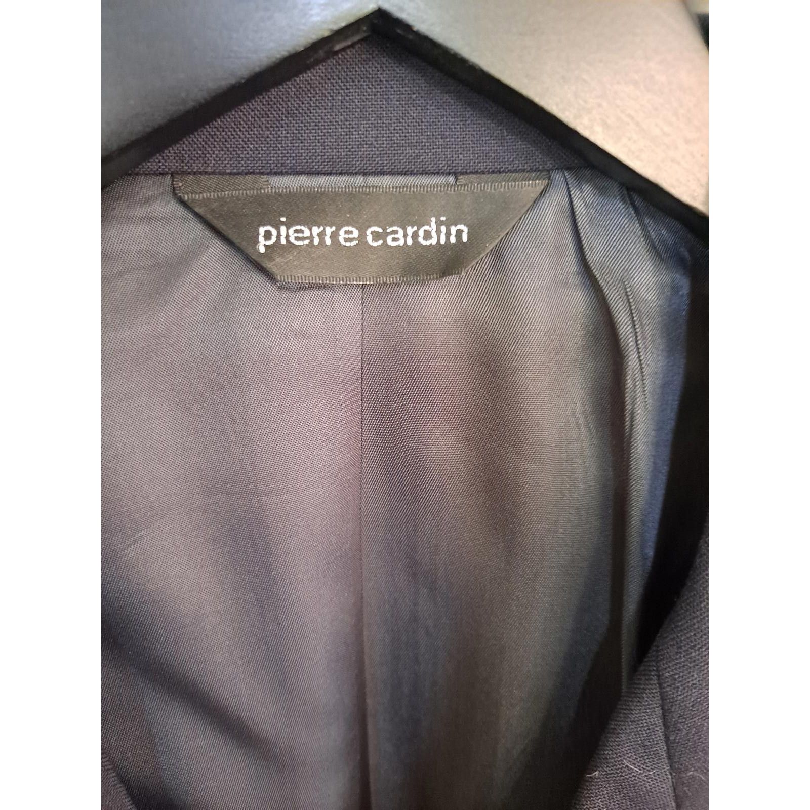 Pierre Cardin Pierre Cardin Blue with Bronze Buttons Double Breasted Blaze Size 42R - 2 Thumbnail