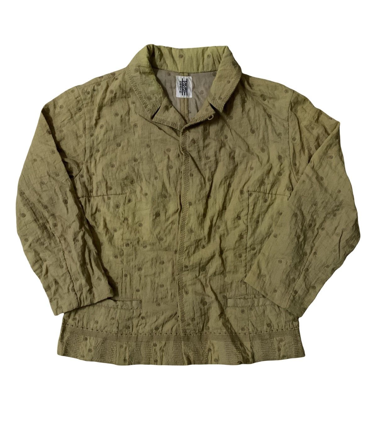 Issey Miyake Issey Miyake Haath wrinkled jacket Size S / US 4 / IT 40 - 1 Thumbnail