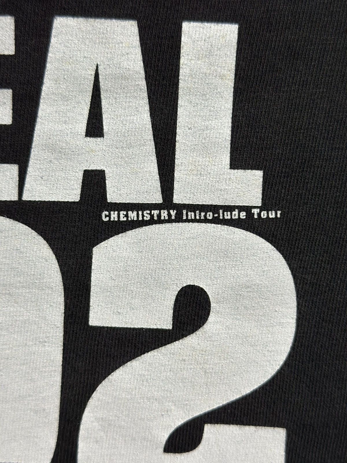 Band Tees × Hanes × Vintage Vintage For Real 2002 Chemistry Tour Faded Tee Size US M / EU 48-50 / 2 - 4 Thumbnail