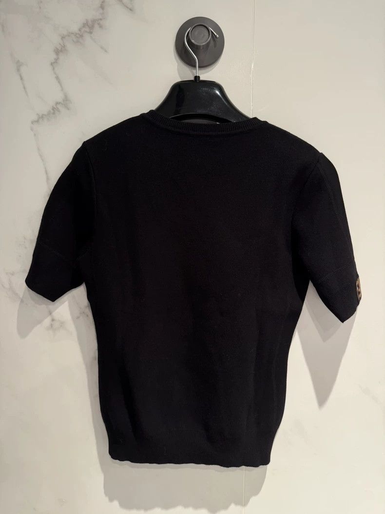Fendi Fendi size 38 Black knitted short sleeves Size US XXS / EU 40 - 2 Thumbnail