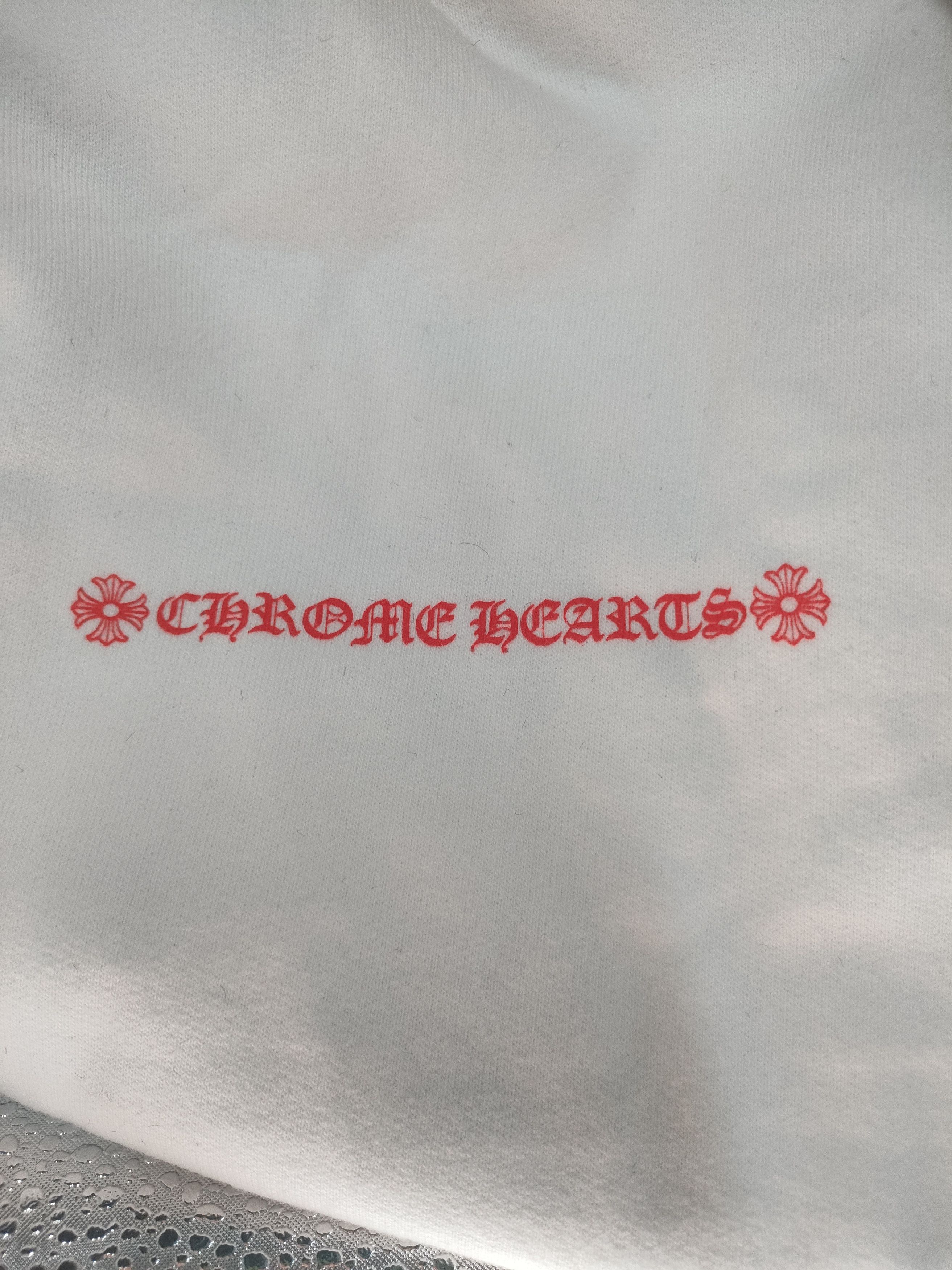 Chrome Hearts Chrome Hearts LLS “Love You” Portrait Red Letter Hoodie Size S / US 4 / IT 40 - 4 Thumbnail