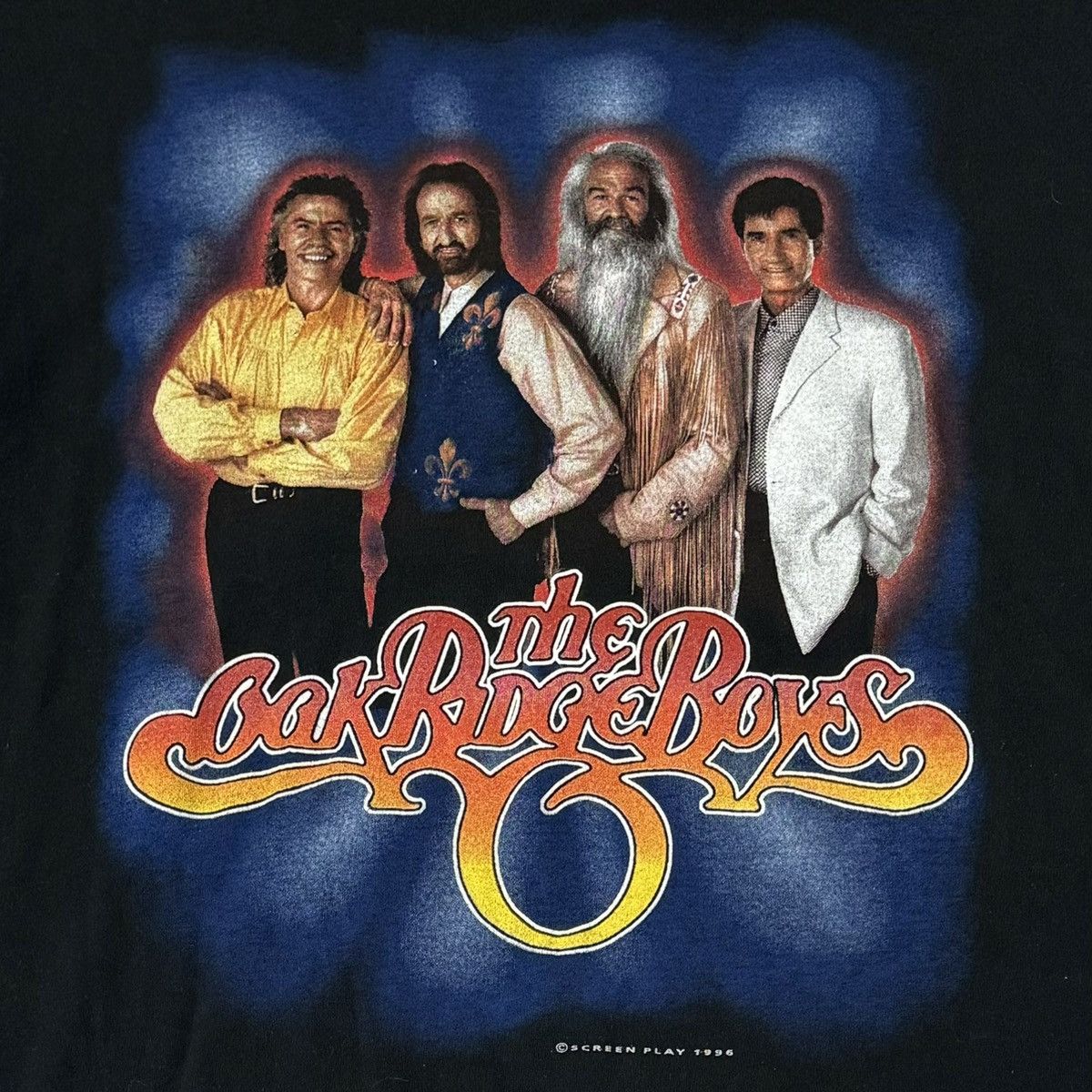 Band Tees × Vintage VINTAGE OAK RIDGE BOYS TOUR TEE! Size US XL / EU 56 / 4 - 1 Thumbnail