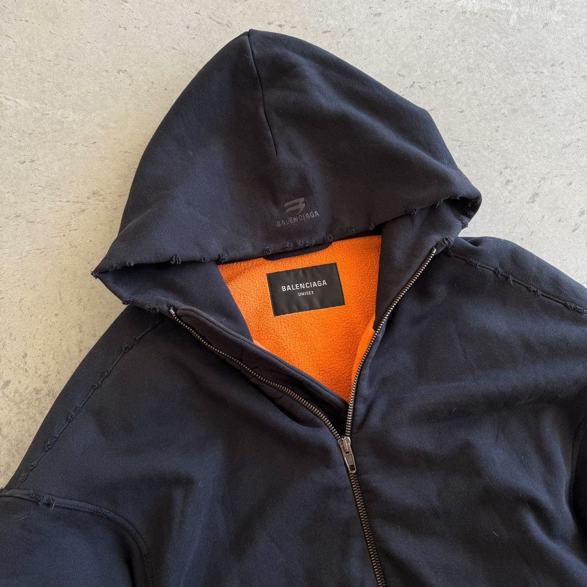 Balenciaga Balenciaga Hooded Fleece Bomber Size US M / EU 48-50 / 2 - 3 Thumbnail