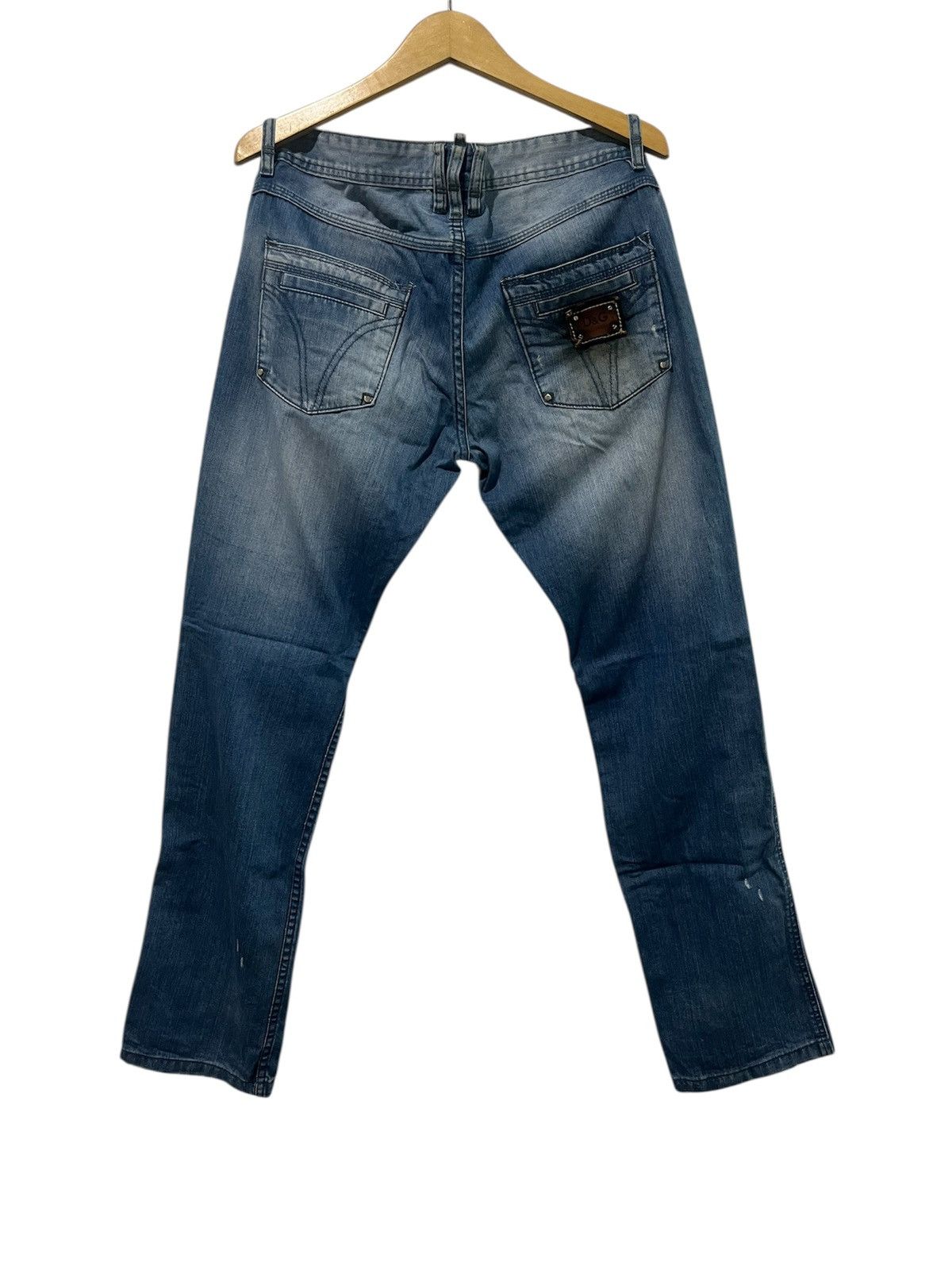 Dolce & Gabbana Japanese D&G Distrassed Denim Size US 34 / EU 50 - 3 Thumbnail