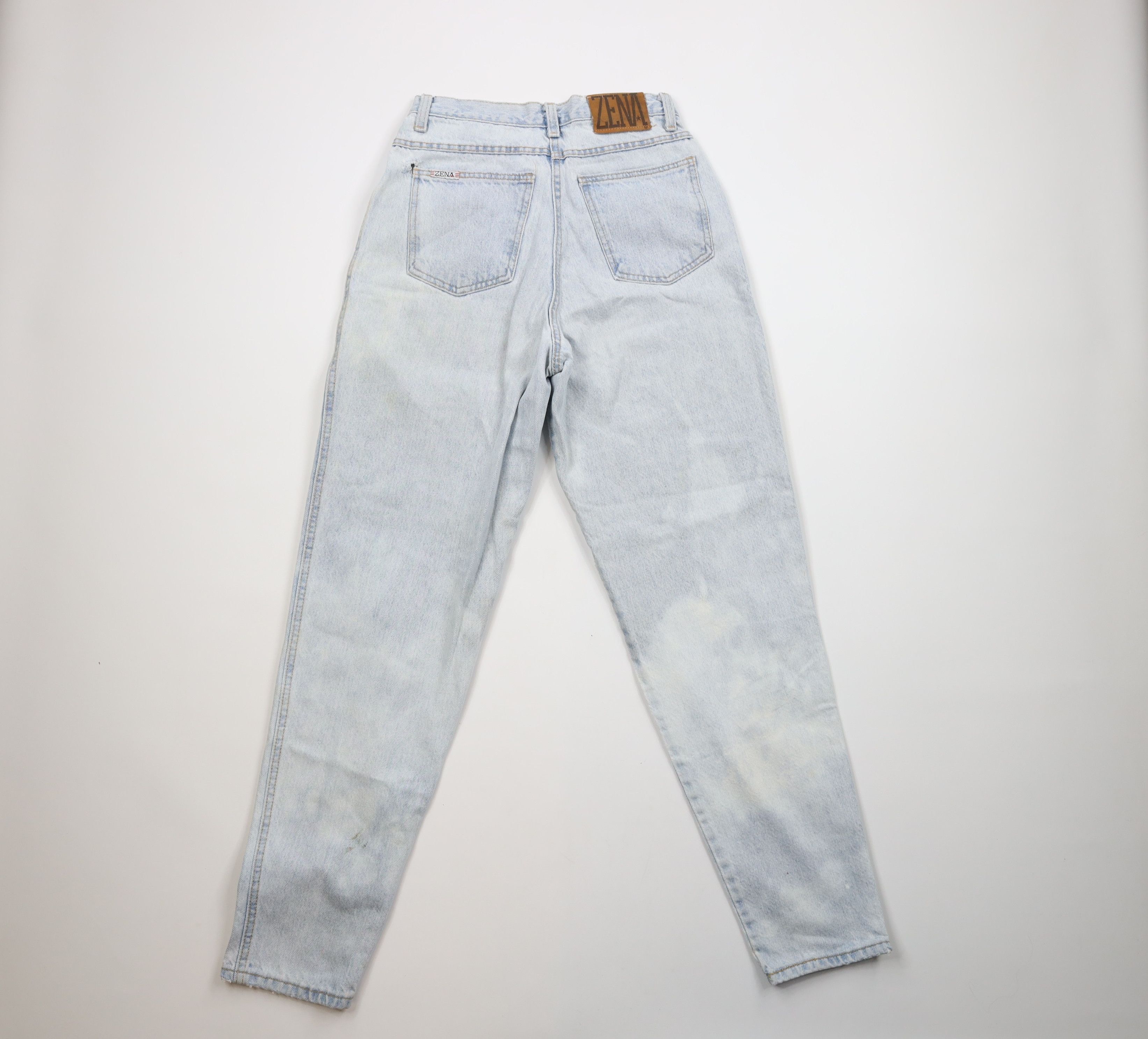 Vintage Vintage 90s Streetwear Tapered Leg Denim Jeans Pants Blue Size 32" / US 10 / IT 46 - 9 Thumbnail