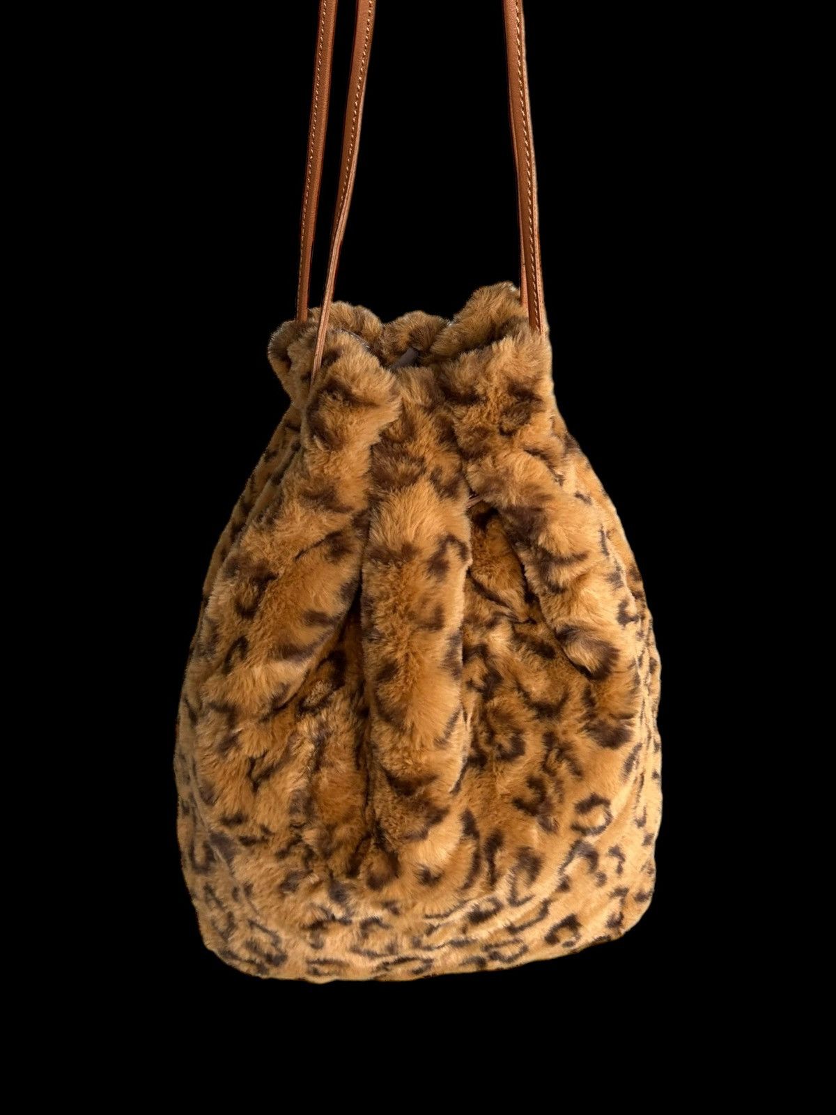 Japanese Brand × Kapital × Vintage Leopard Rare Fur Bag ☠️💀 Size ONE SIZE - 4 Thumbnail