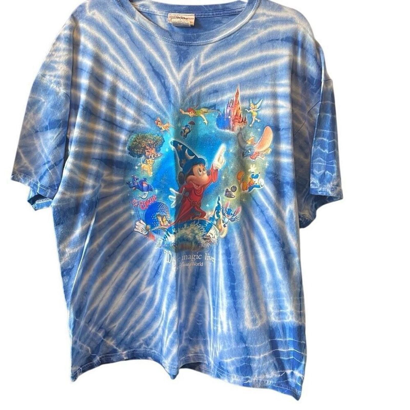 Disney Vintage early 2000 where magic lives Mickey sorcerer Size L / US 10 / IT 46 - 1 Thumbnail