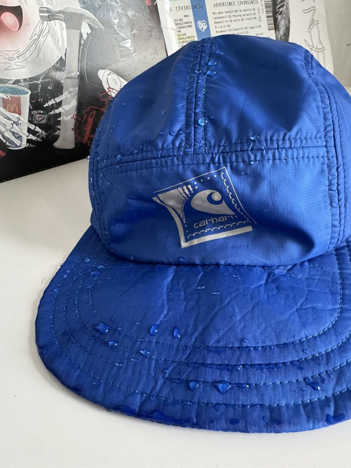 Carhartt × Carhartt Wip × Goretex BNWT Carhartt packable cap Gore-tex with removable pocket Size ONE SIZE - 15 Thumbnail
