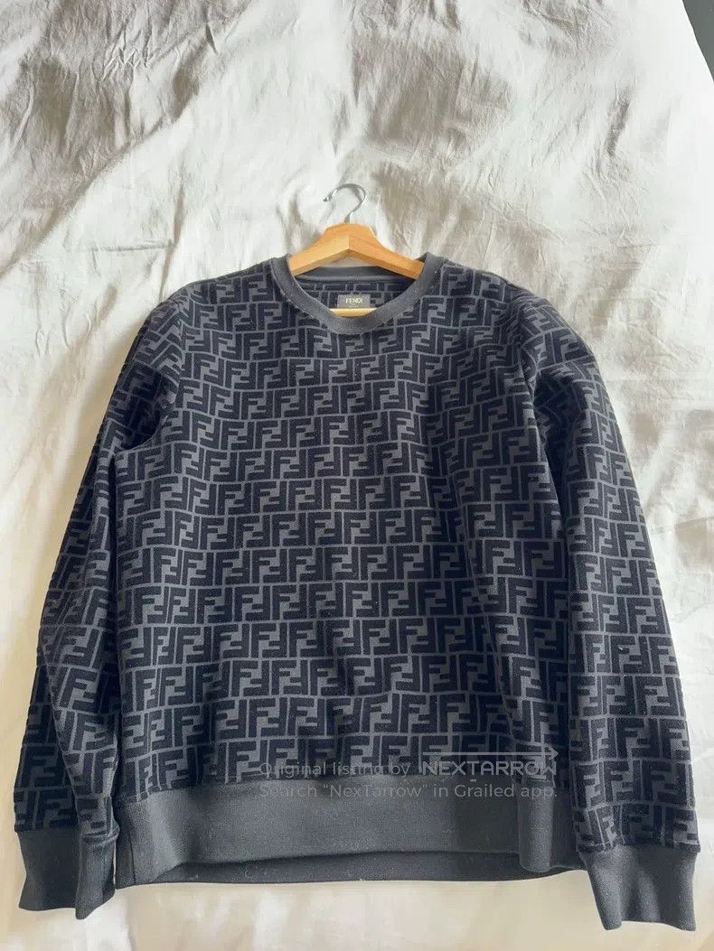 Fendi Fendi logo sweatshirt Size US M / EU 48-50 / 2 - 1 Thumbnail