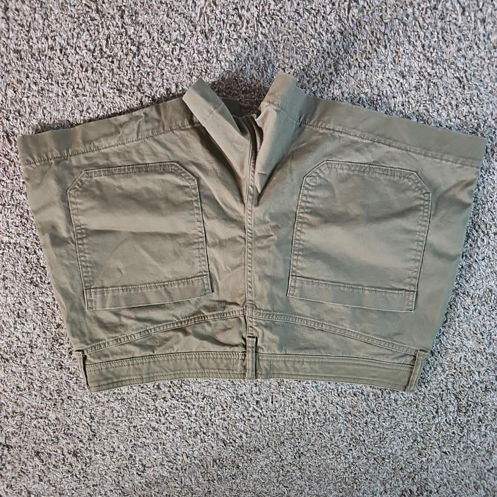 Banana Republic Banana Republic 14 Midrise Green Shorts Size 36" / US 14 / IT 50 - 6 Thumbnail