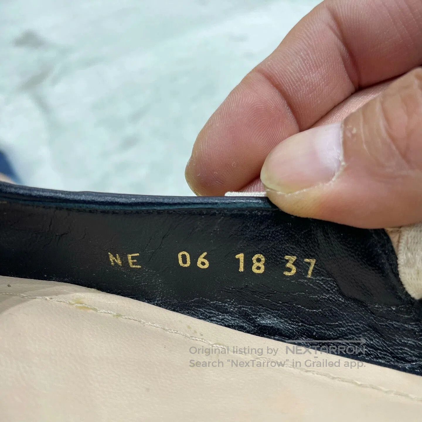 Dior Dior J'Adior Denim Blue Ballet Flats. Size US 6 / IT 36 - 8 Thumbnail