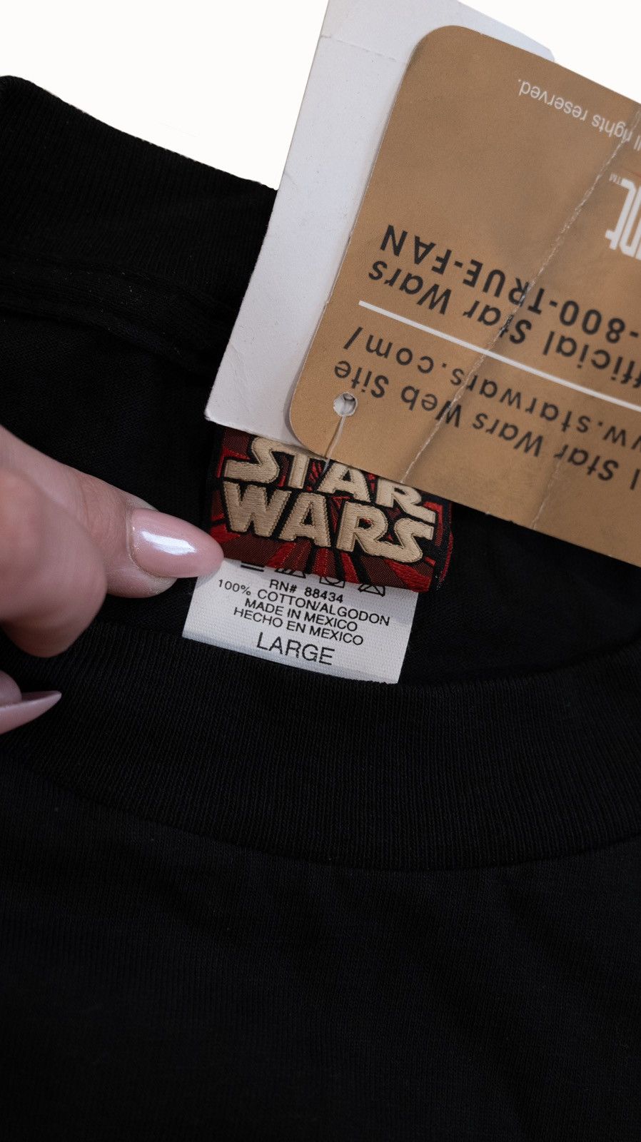 Star Wars × Vintage 1999 Star Wars T Size US L / EU 52-54 / 3 - 5 Thumbnail