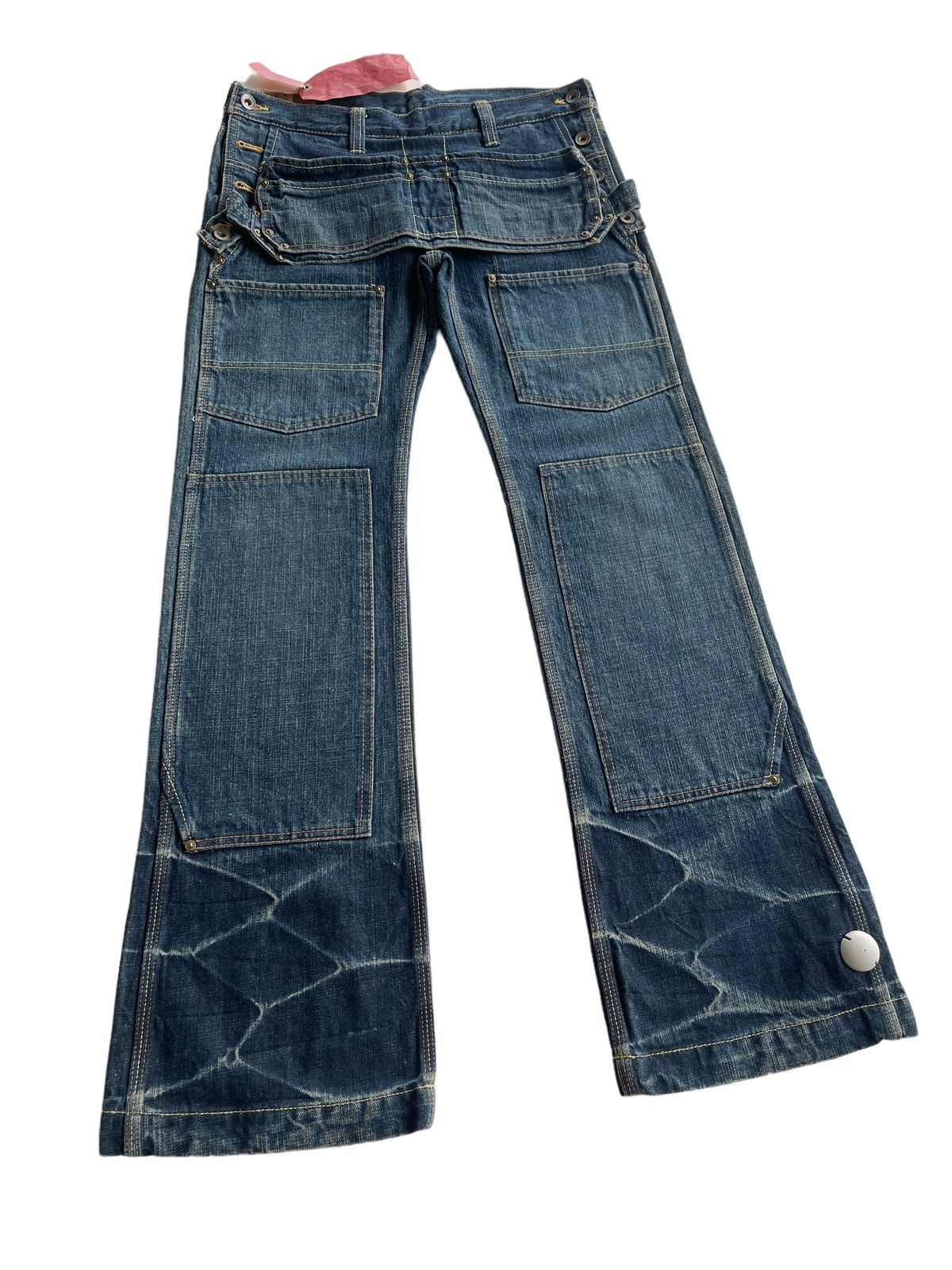 BRANCH DEPT❗️Double Waist Flare Multipocket Union Made Jeans