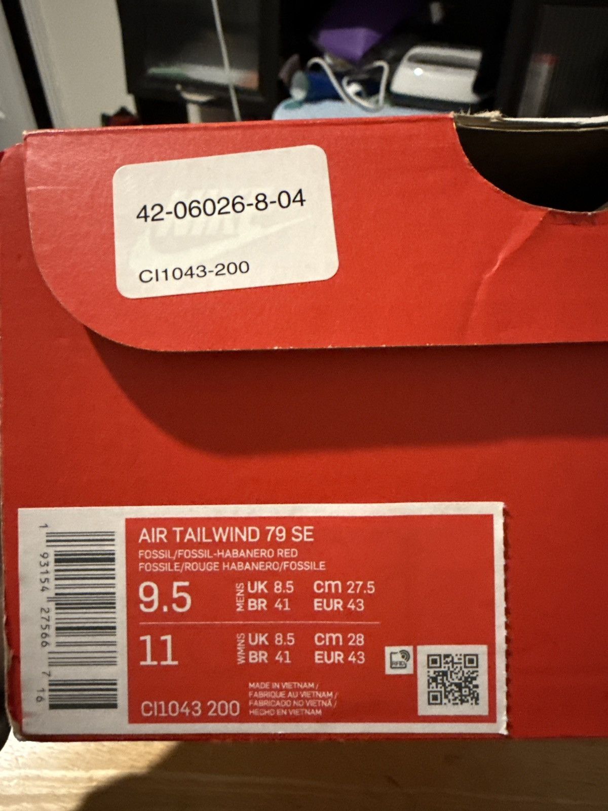 Nike Air Tailwind 79 SE Size US 9.5 / EU 42-43 - 7 Thumbnail