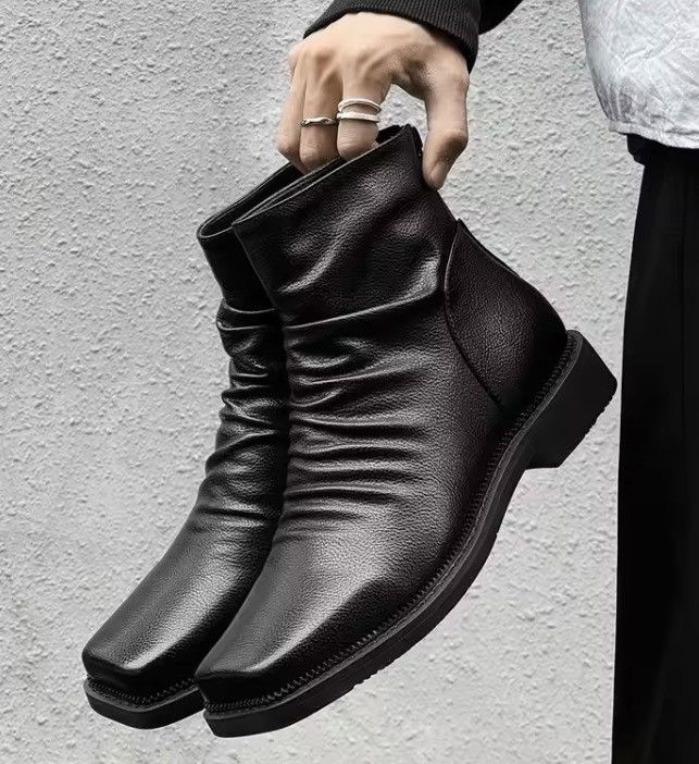 Japanese Brand Crop Ankle Leather Shoe Size US 9 / EU 42 - 6 Thumbnail