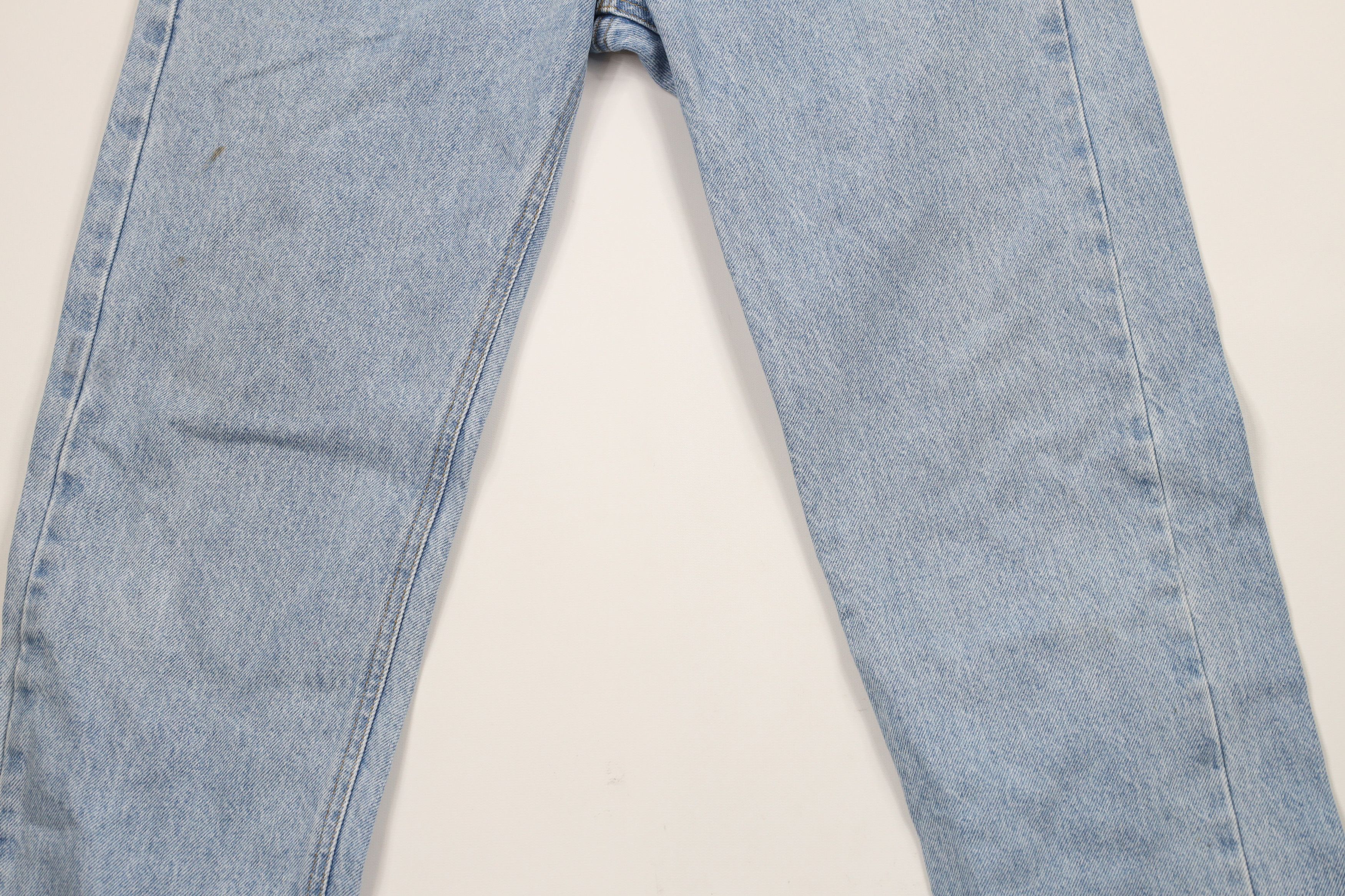 Carhartt × Vintage Vintage Y2K 2000 Carhartt Straight Leg Denim Jeans Blue USA Size US 33 - 3 Thumbnail
